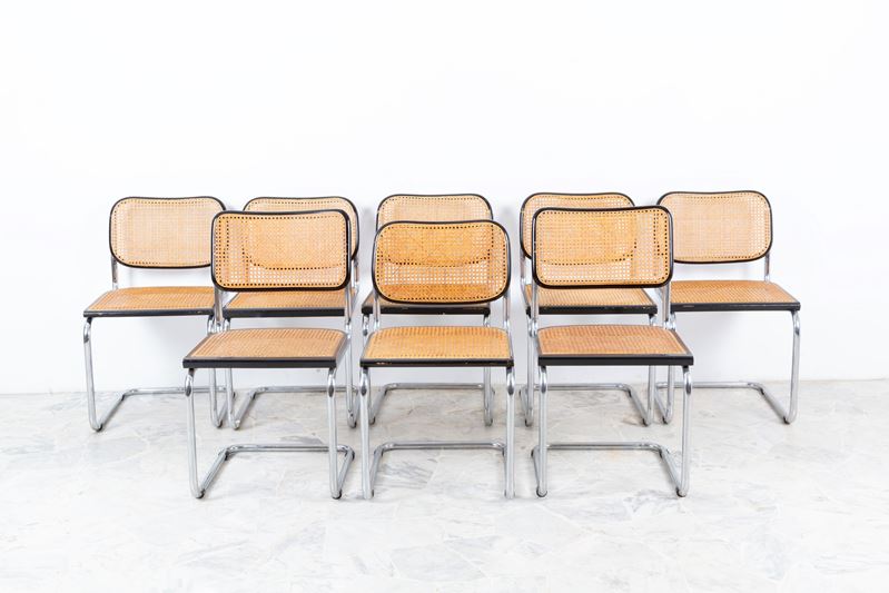 Marcel Breuer - Otto sedie modello Cesca
