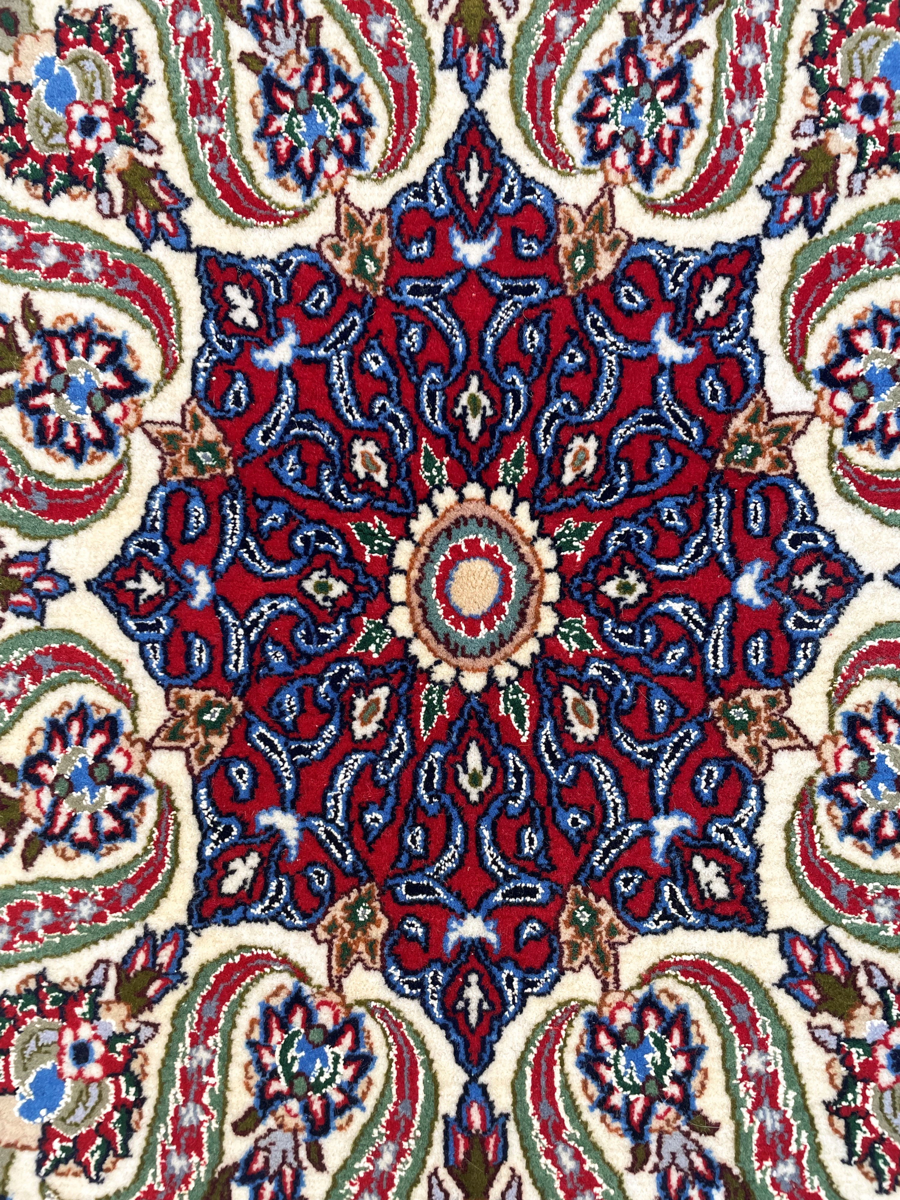 Tappeto Isfahan, Persia, seconda metà del XX secolo, in seta