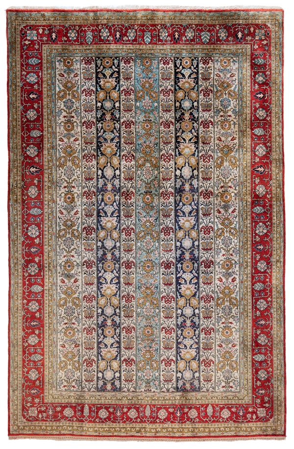 Qum silk rug. Persia