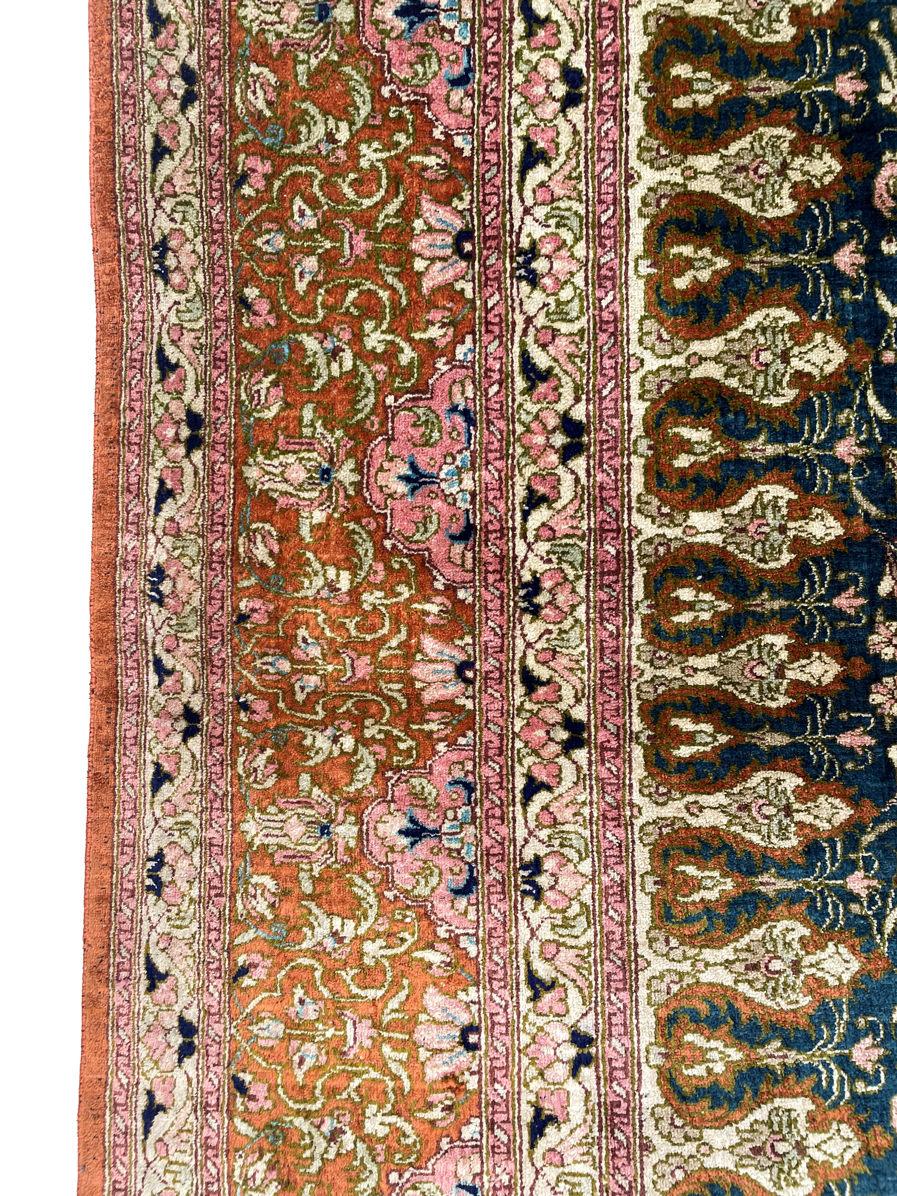 Tappeto Qum, Persia, seta, prima metà del XX secolo