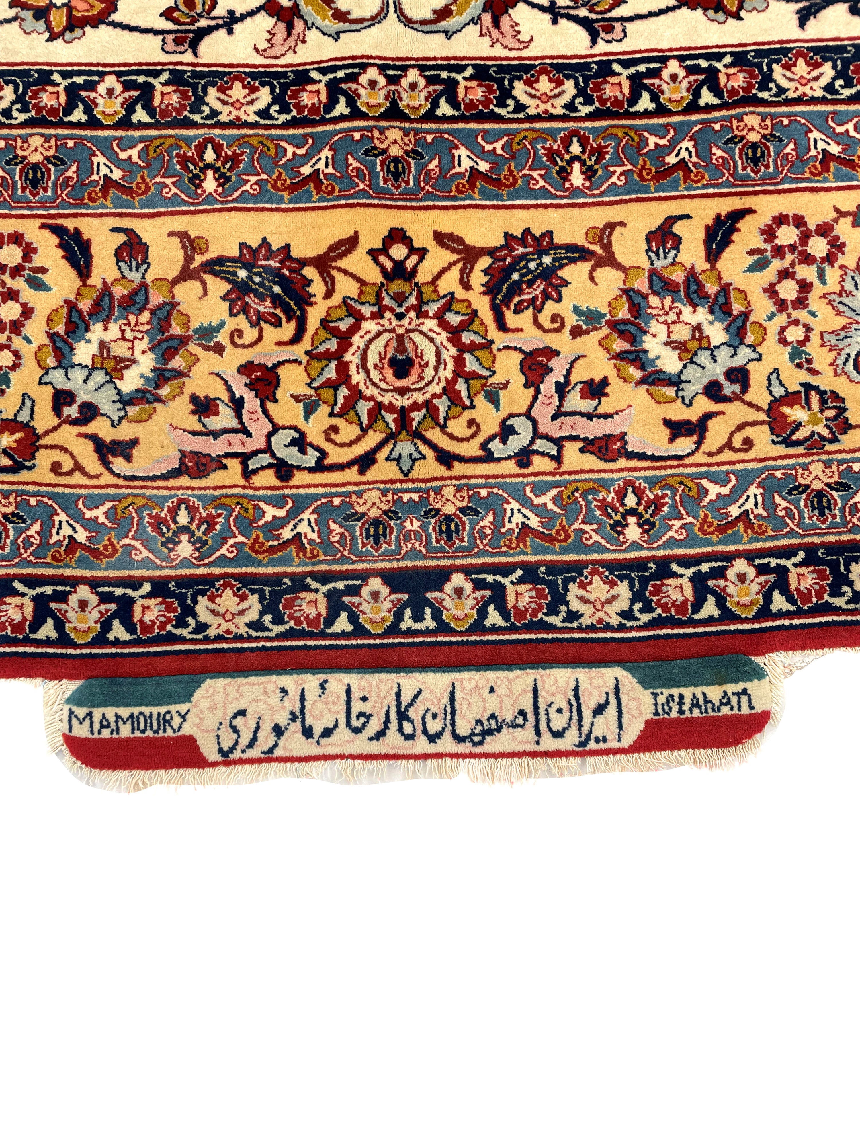 Tappeto Isfahan. Persia
