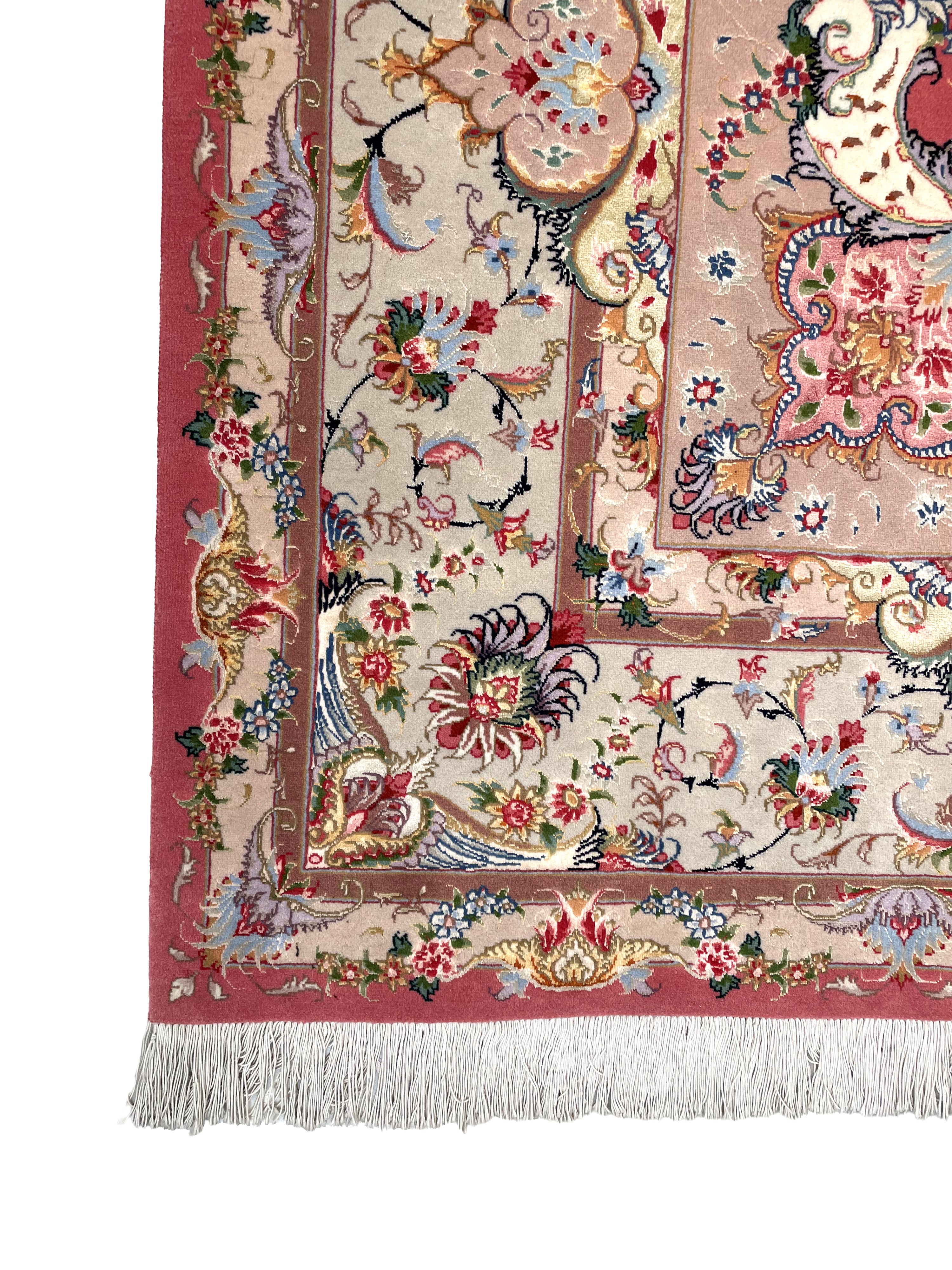 Tappeto Tabriz, lana e seta (60 raj), Persia, seconda metà del XX secolo