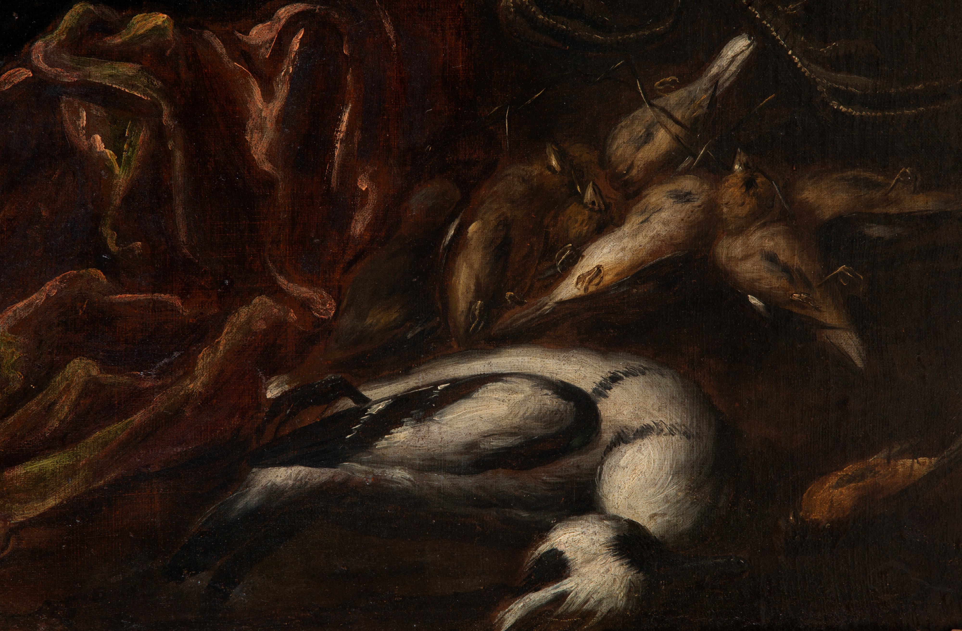 Felice Boselli - Natura morta con cacciagione, olio su tela