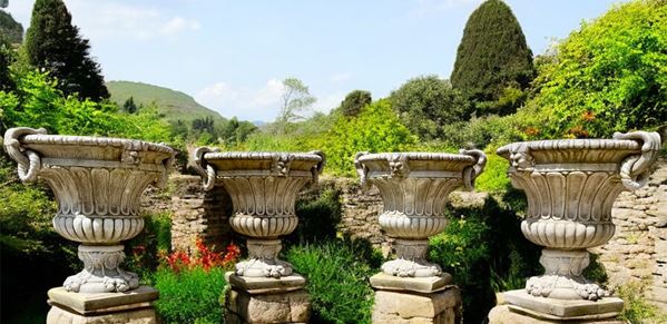 Four vases