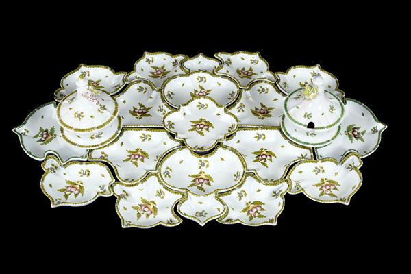Ceramic service. NOVE DI BASSANO