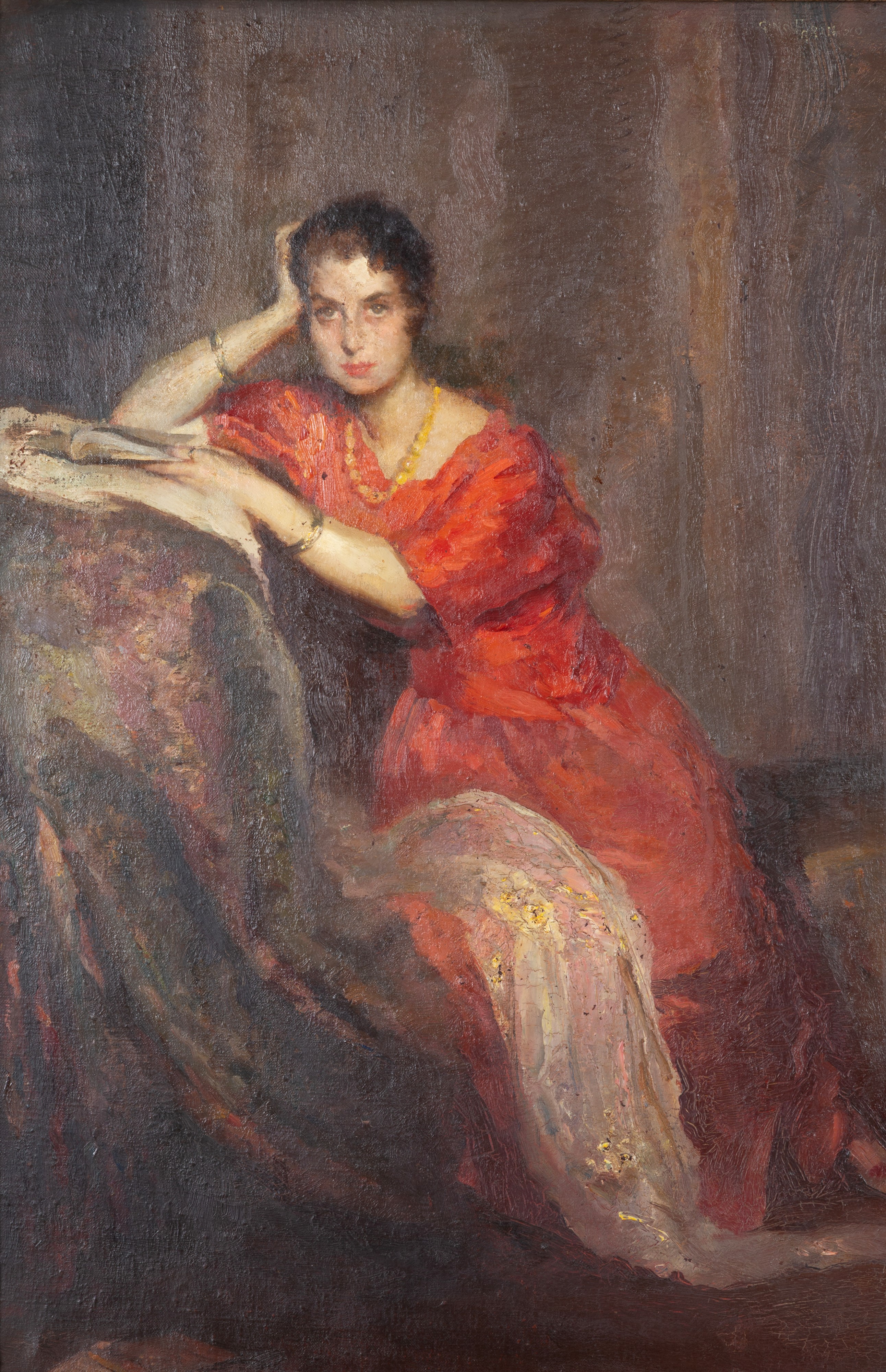 Gino F. Parin - Donna in lettura