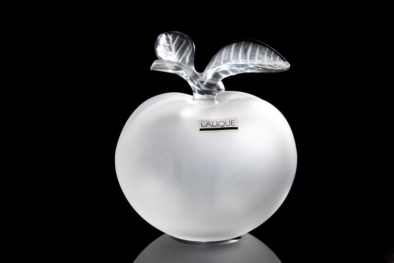Lalique, Portaprofumo “Grande Pomme” in cristallo