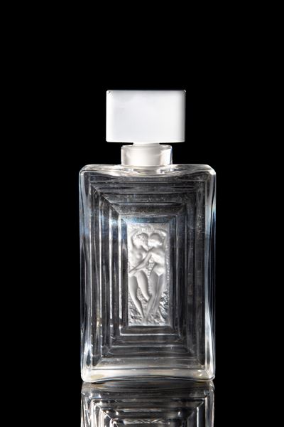 Lalique, Portaprofumo Duncan No. 3 in cristallo