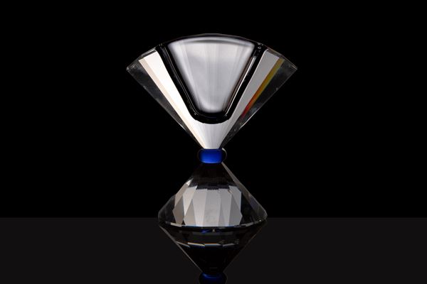 JOEL DESGRIPPES - Petit vase. SWAROVSKI Selection