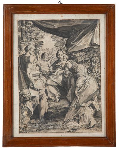 Madonna col Bambino, San Gerolamo, Maria Maddalena e Angelo