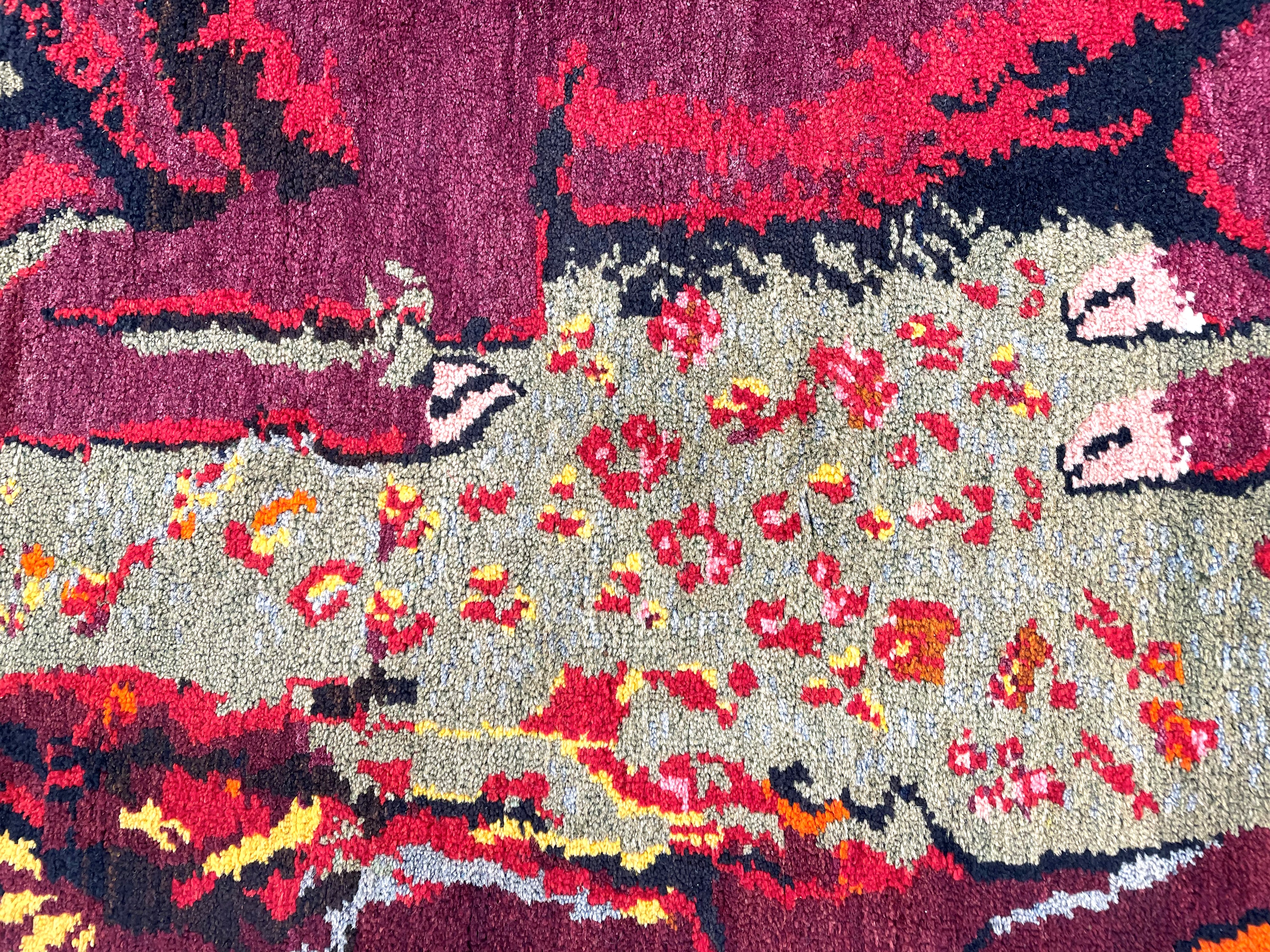 Tappeto Karabagh del Caucaso, inizi XX secolo, 212x140 cm ca.