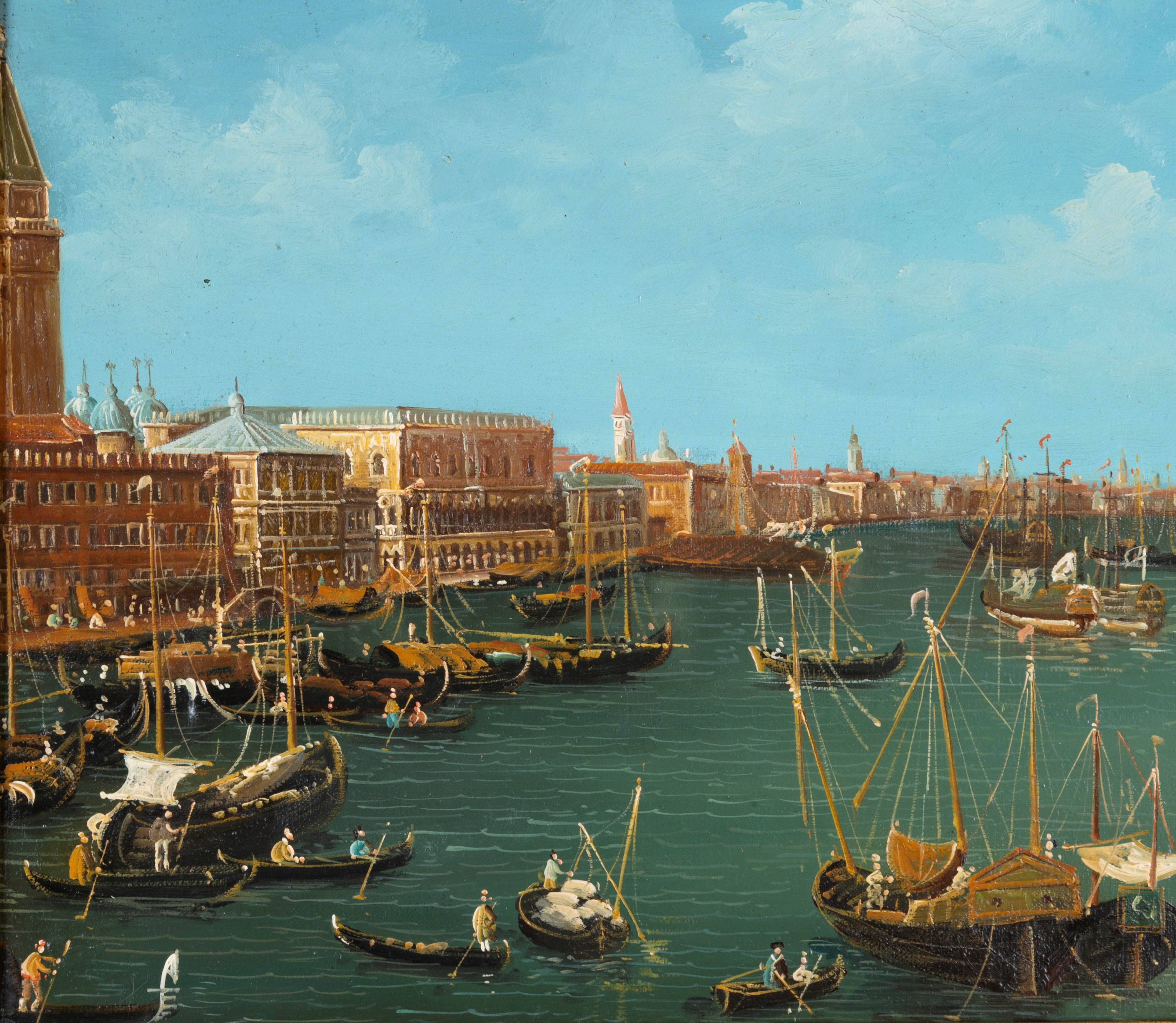 Dipinto, Bacino di San Marco con Isola di San Giorgio, olio su tela