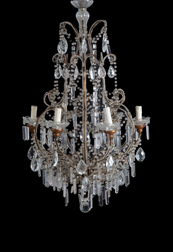 Cage chandelier