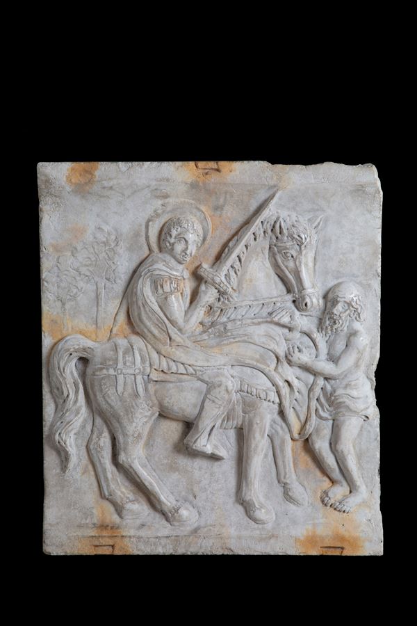 Bas-relief "SAINT MARTINO"