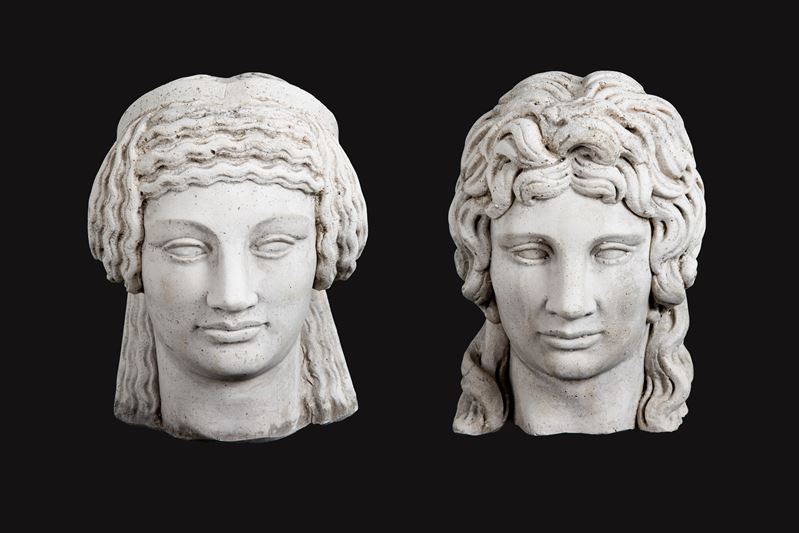 Sculture, Volti greci, sculture in pietra (XX secolo)