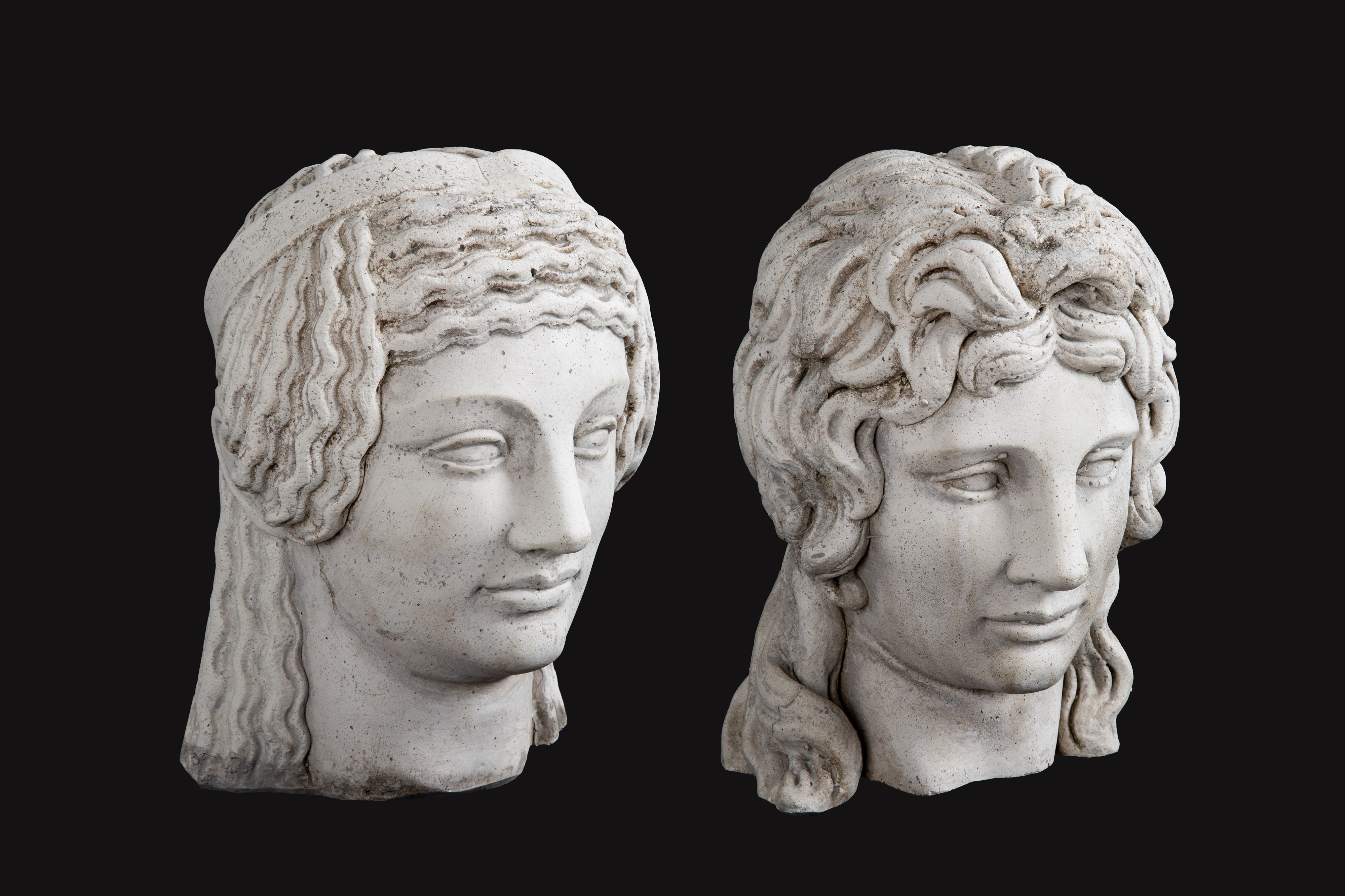 Sculture, Volti greci, sculture in pietra (XX secolo)