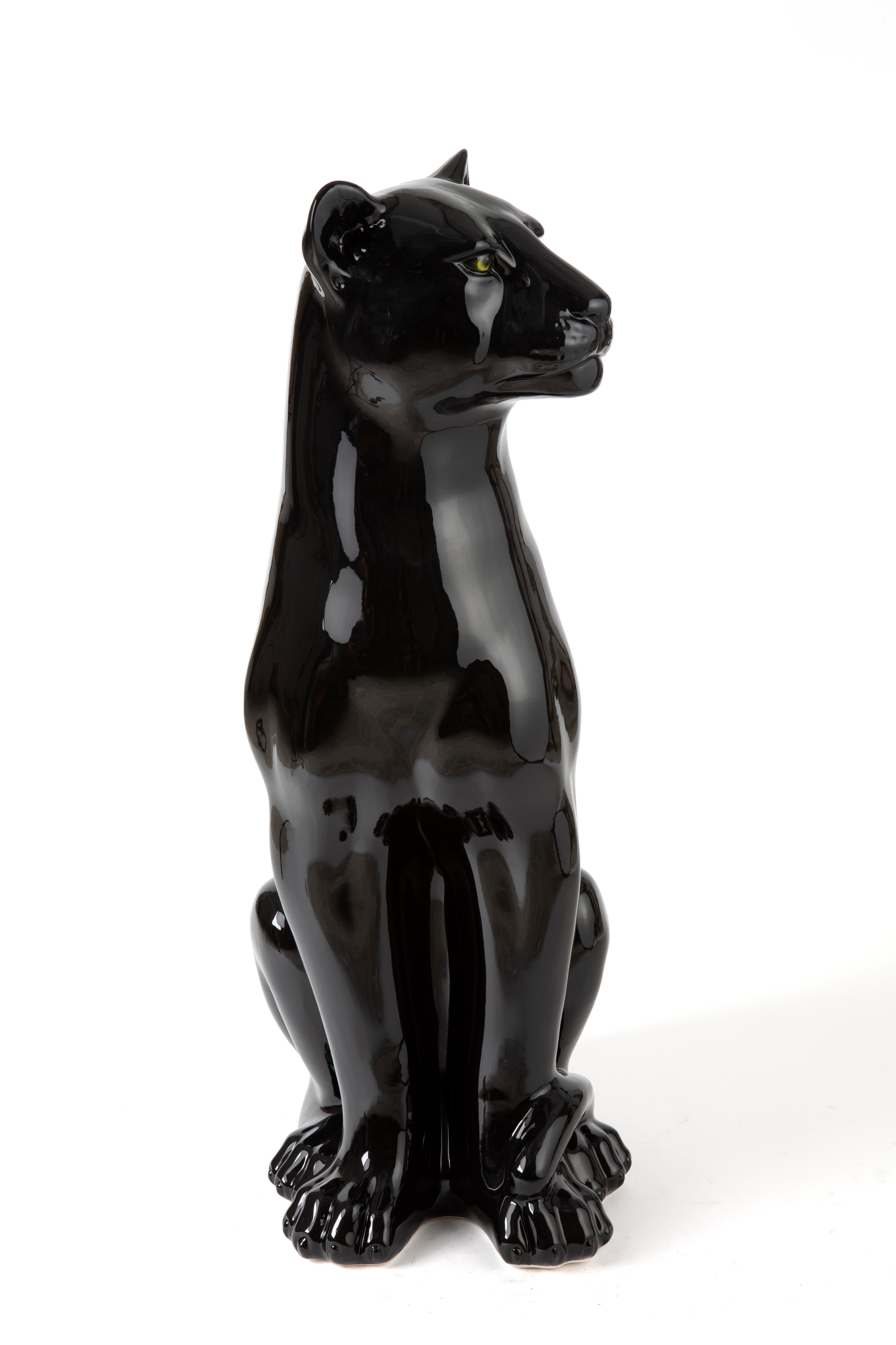 Ceramica, Scultura raffigurante Pantera