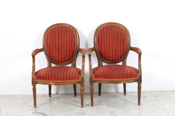 Two armchairs