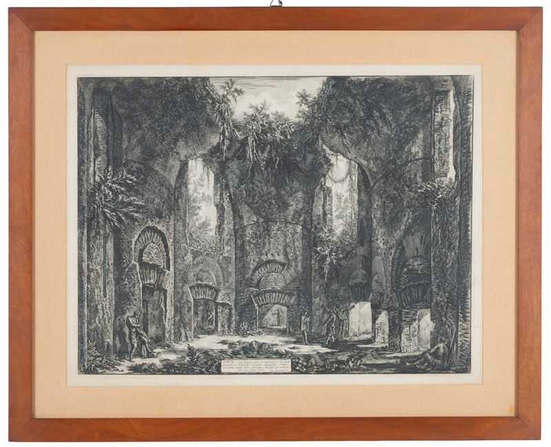 Giovanni Battista Piranesi - Dieta, o sia luogo che da ingresso a diversi grandiosi cubicoli (inc...