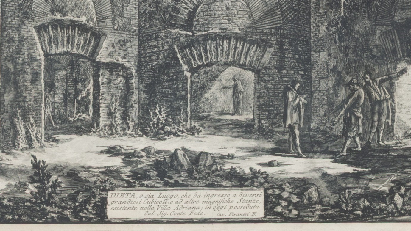 Giovanni Battista Piranesi - Dieta, o sia luogo che da ingresso a diversi grandiosi cubicoli (inc...