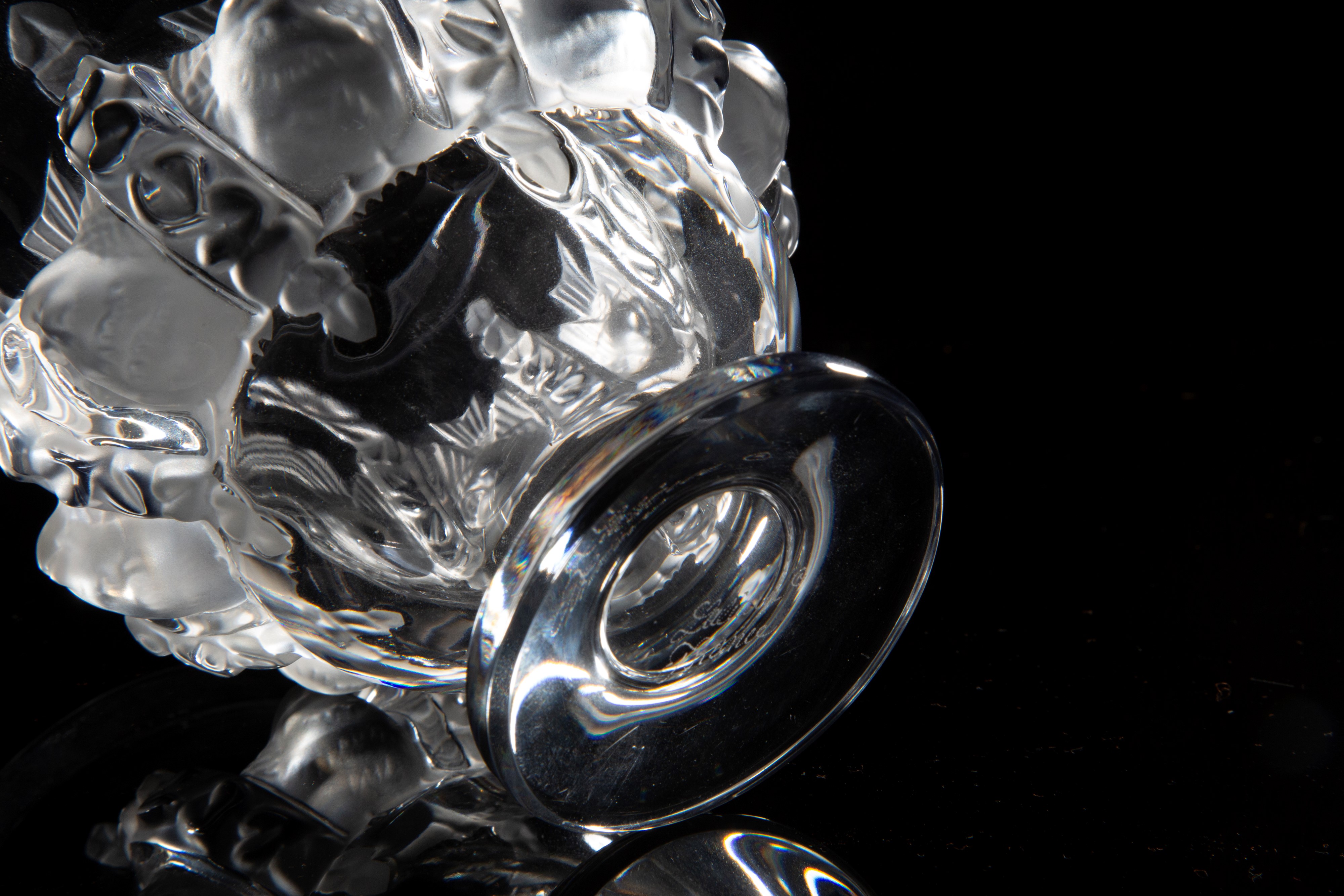 Lalique, Vasetto Dampierre in cristallo