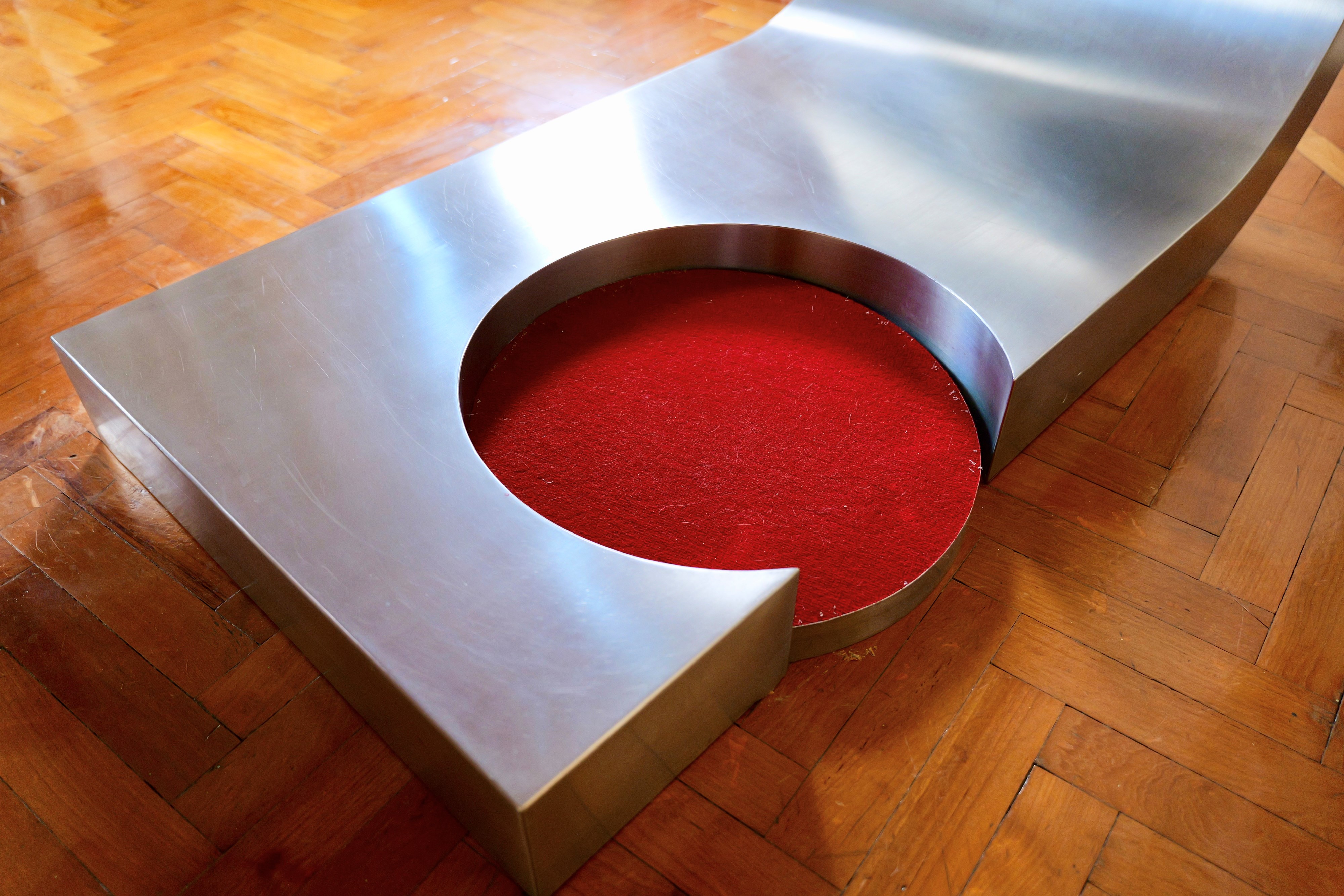 Marzio Cecchi - Scrivania Diapason per Studio MOST, primo prototipo (1965 circa)