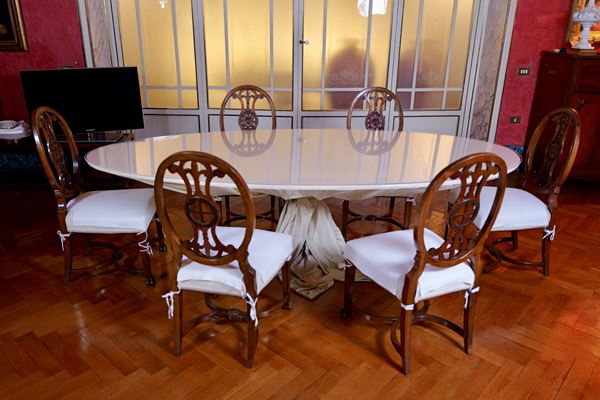 Six chairs