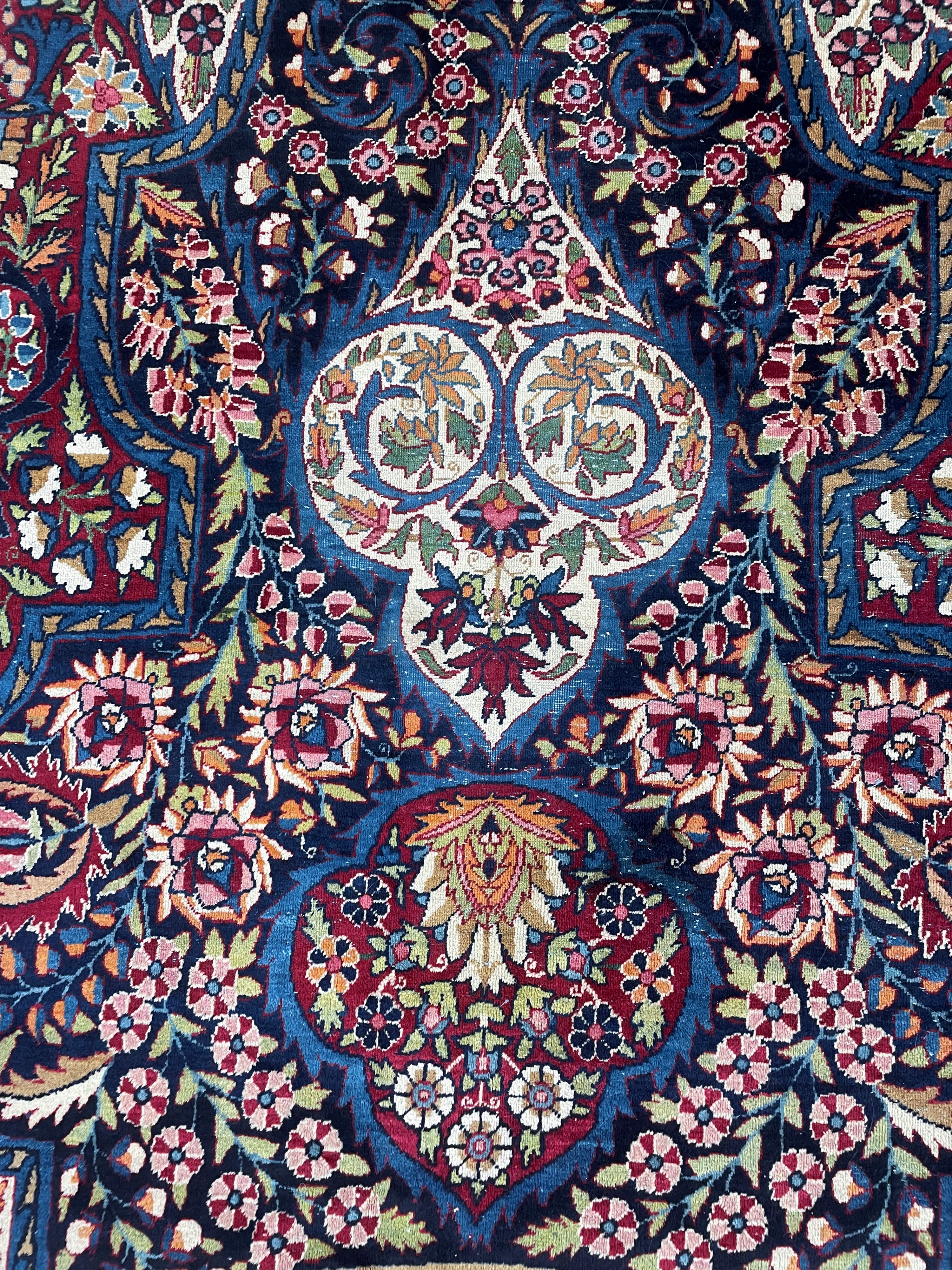 Fabrica Giafar Zadeh, Tappeto Yazd, fine XIX secolo, Persia