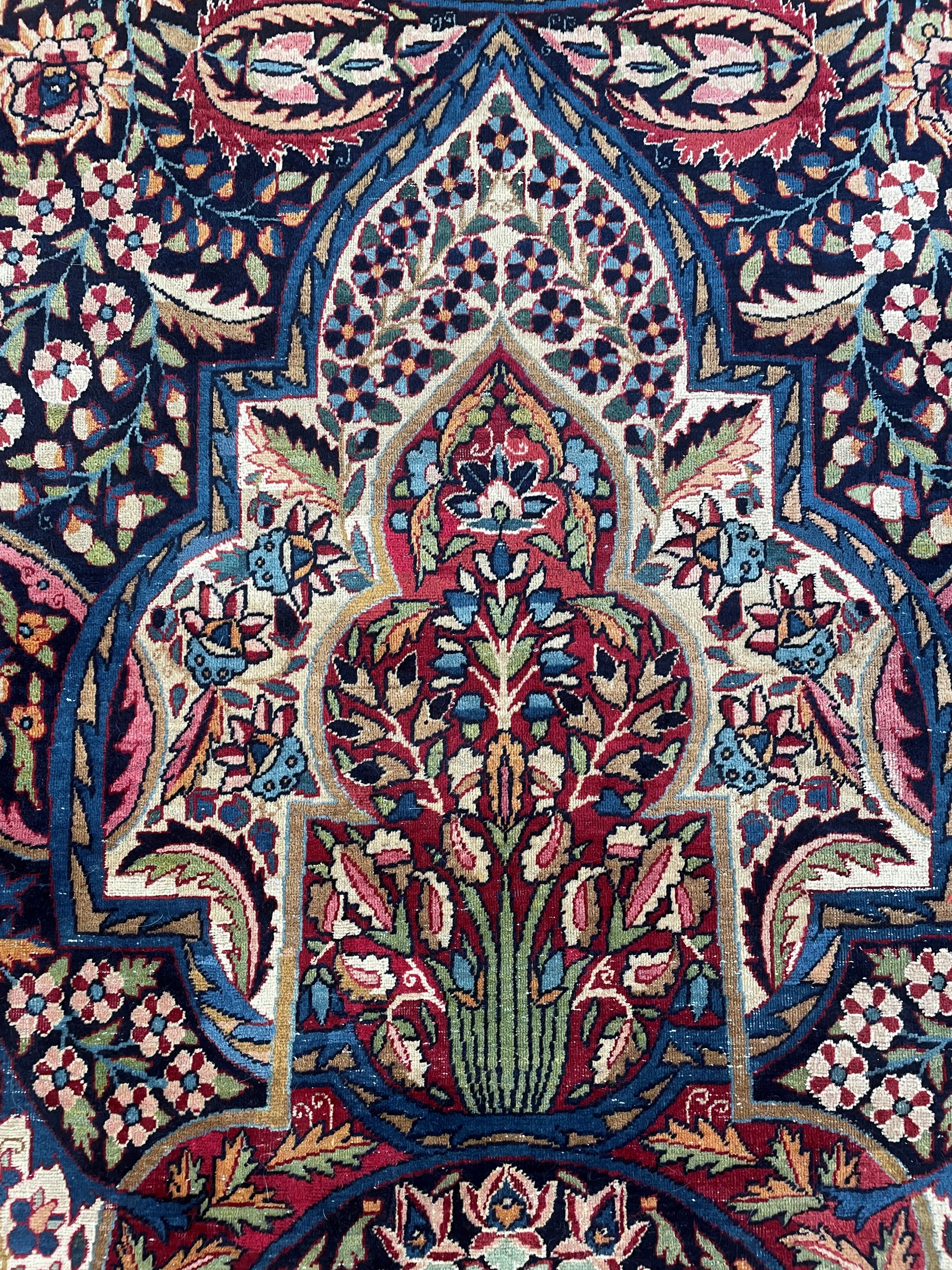 Fabrica Giafar Zadeh, Tappeto Yazd, fine XIX secolo, Persia