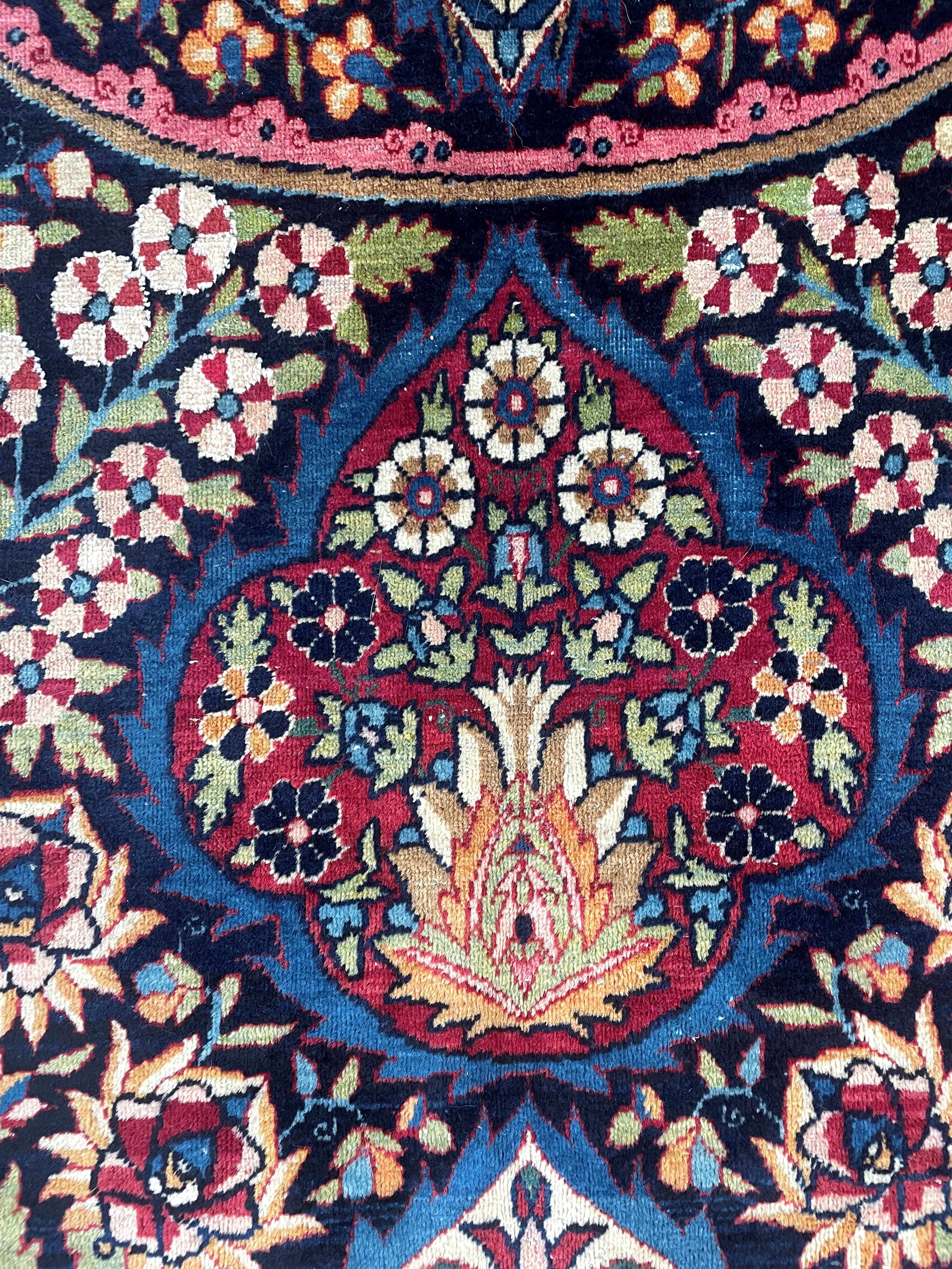Fabrica Giafar Zadeh, Tappeto Yazd, fine XIX secolo, Persia