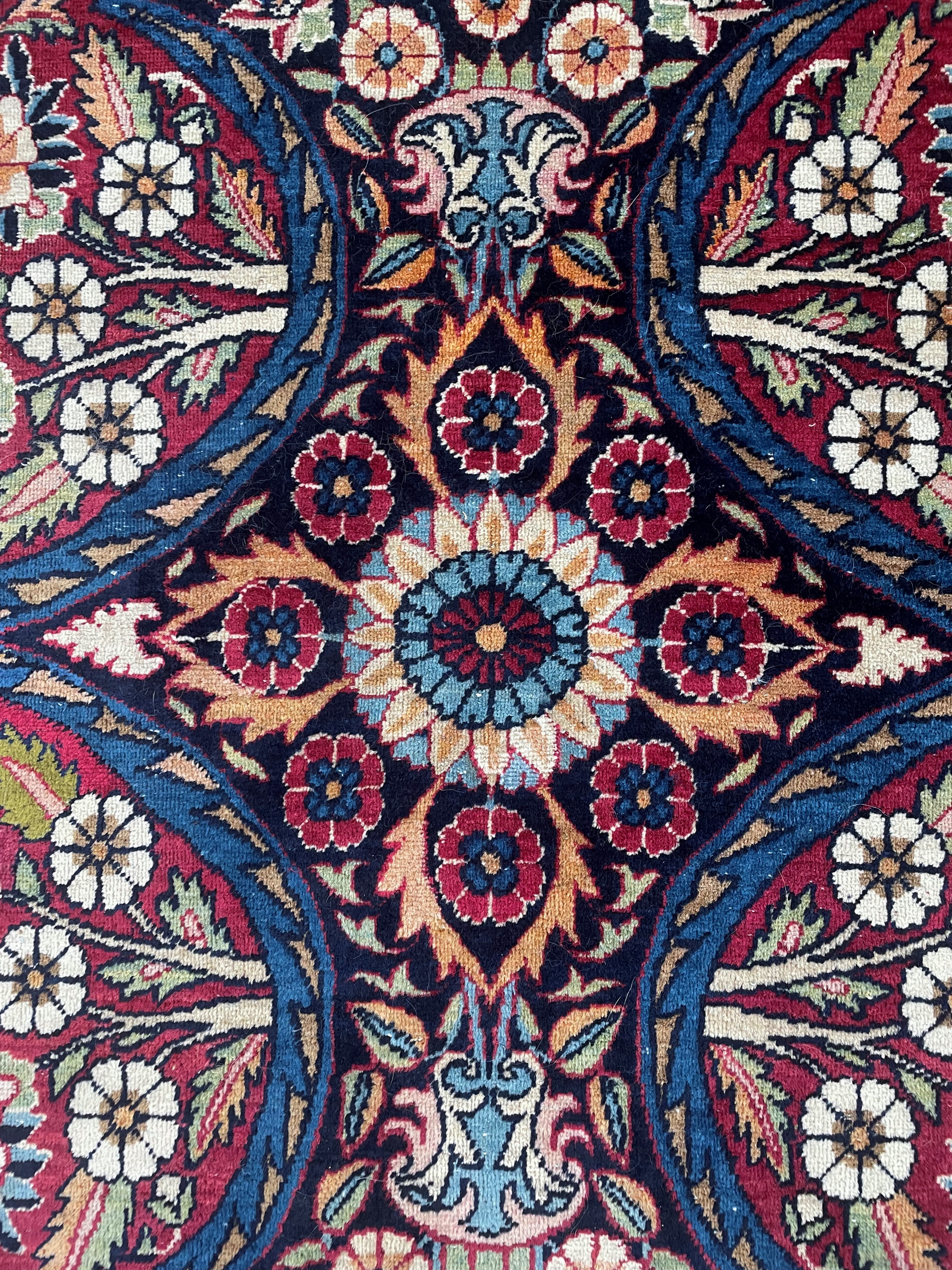 Fabrica Giafar Zadeh, Tappeto Yazd, fine XIX secolo, Persia