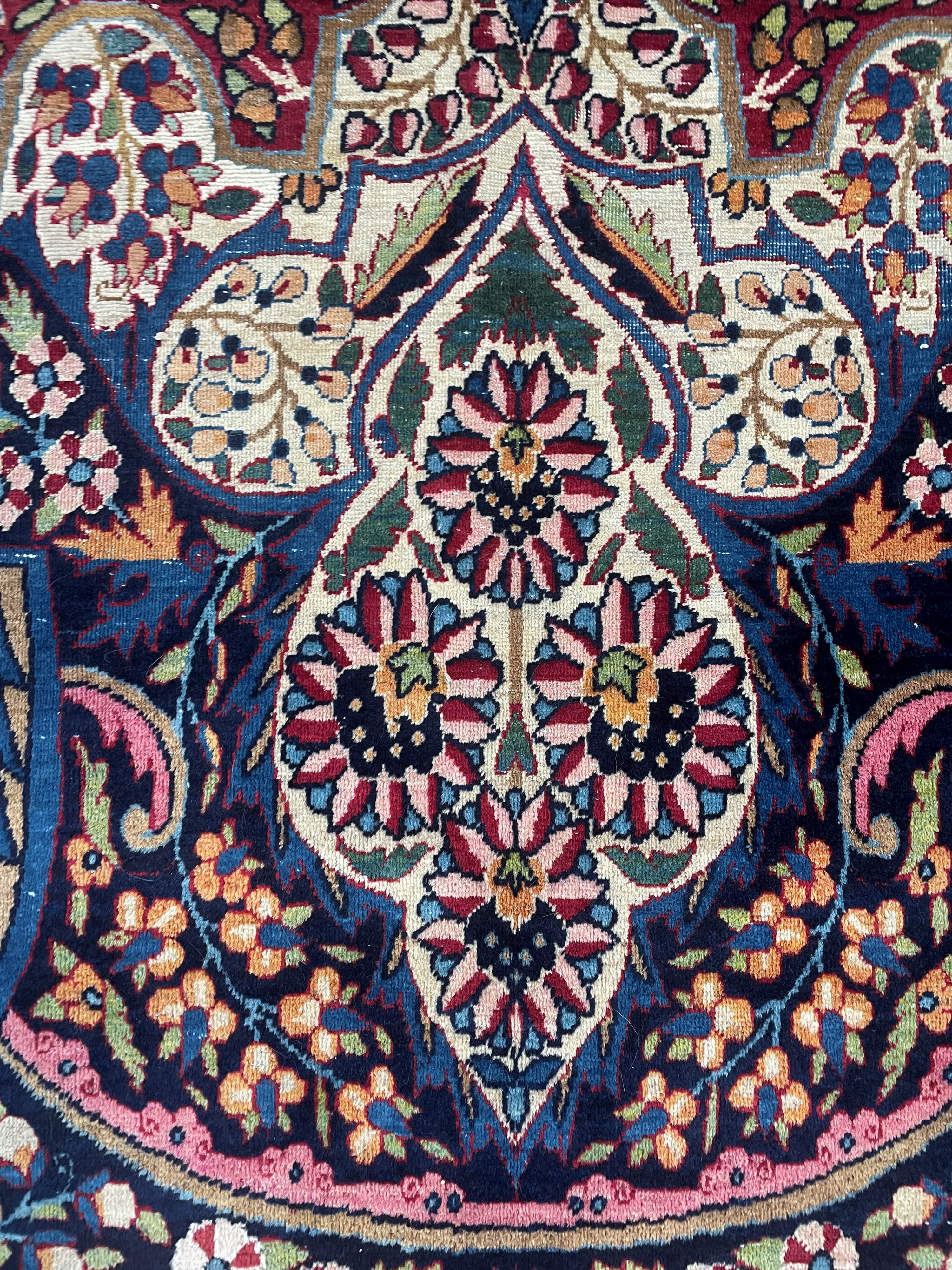 Fabrica Giafar Zadeh, Tappeto Yazd, fine XIX secolo, Persia
