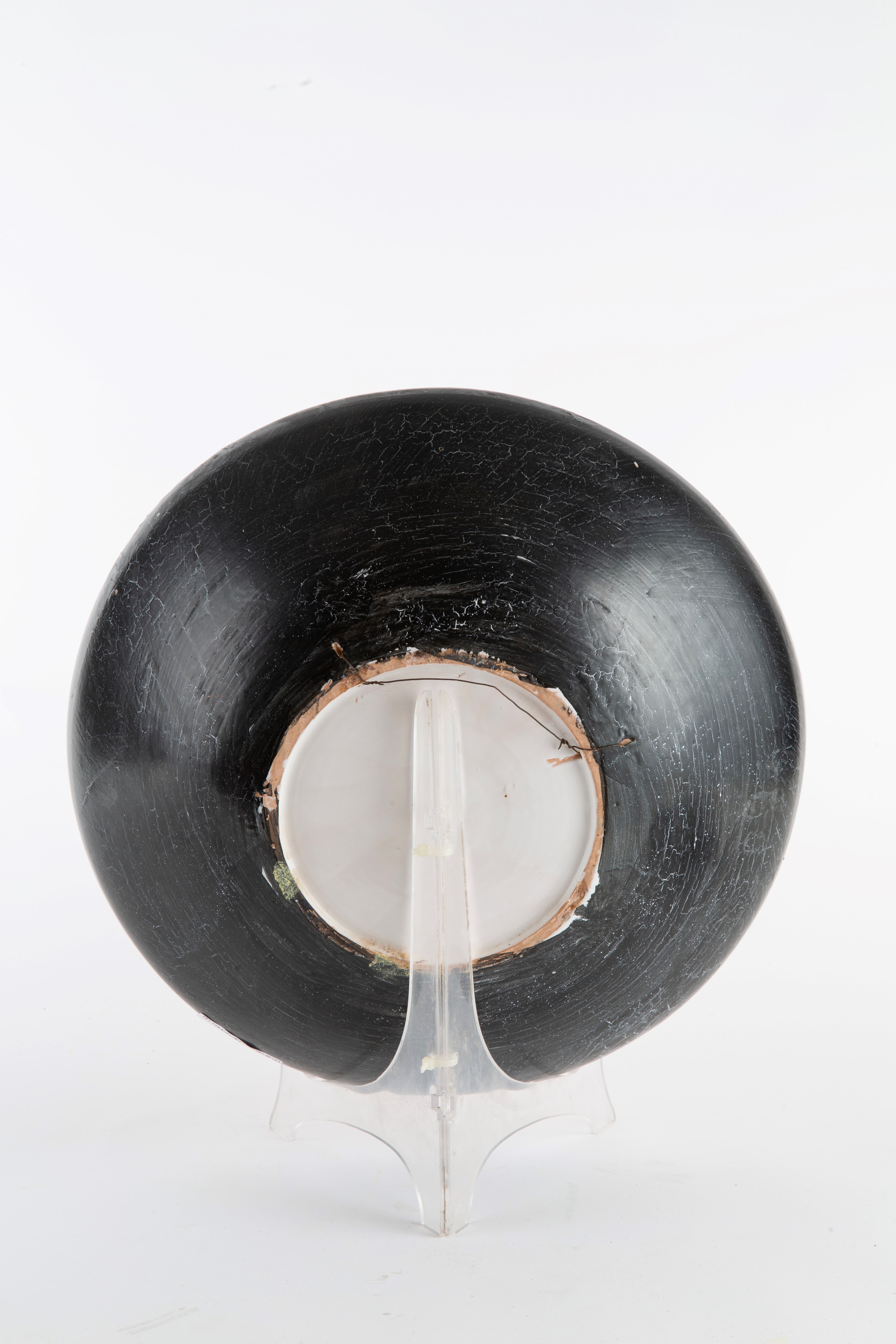 Marzio Cecchi - Ciotola in ceramica invetriata decorata con frutta