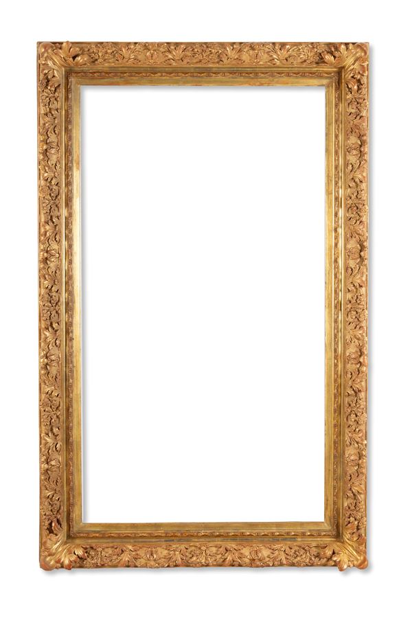 Big golden frame