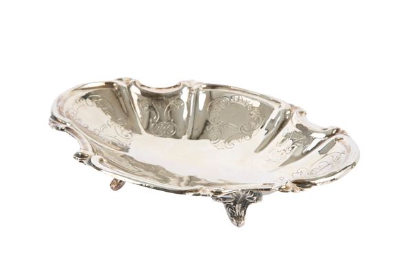 Silver cake stand