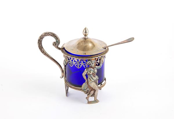 Silver salt shaker