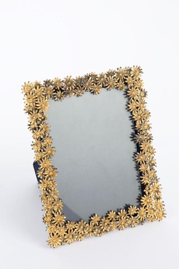 Silver photo frame