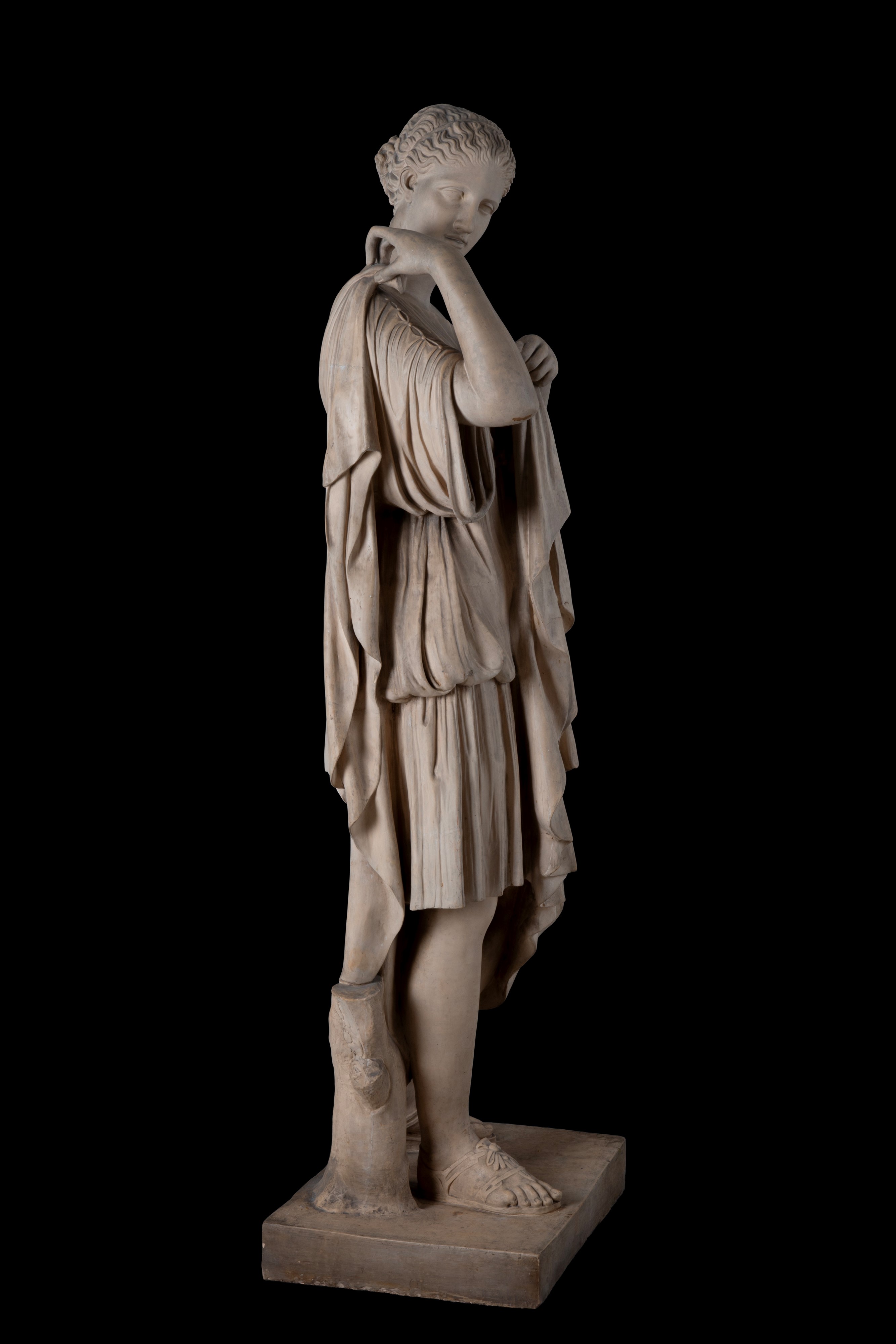 Scultura in terracotta, Artemide, fine XIX secolo