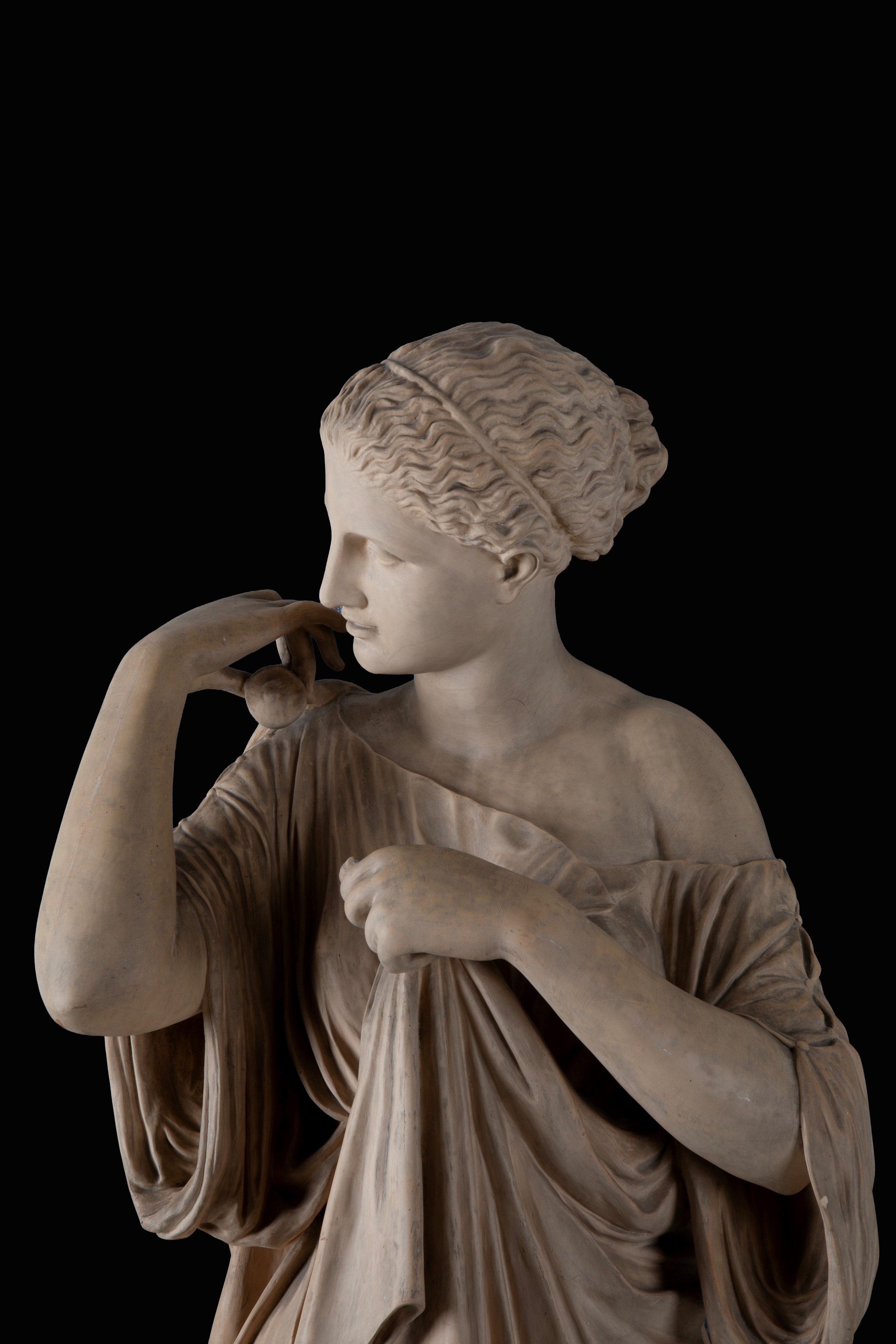 Scultura in terracotta, Artemide, fine XIX secolo
