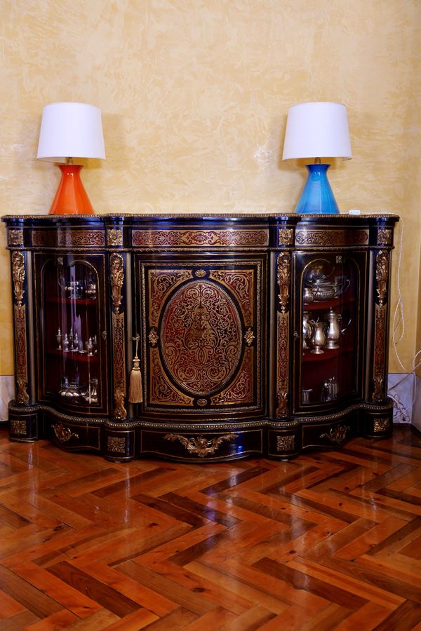 Boulle-type sideboard