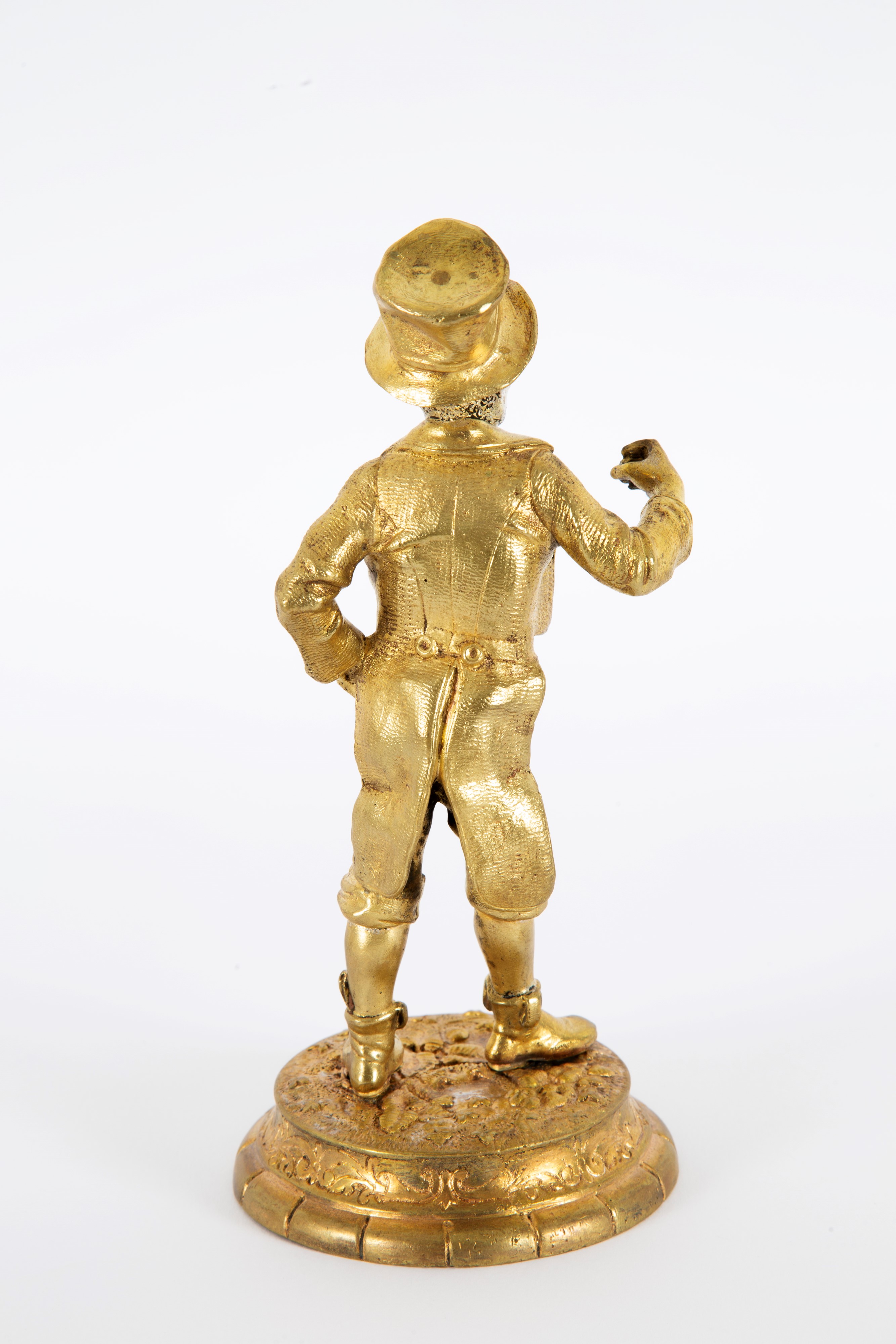 Scultura “Moretto”, bronzo dorato, XIX secolo