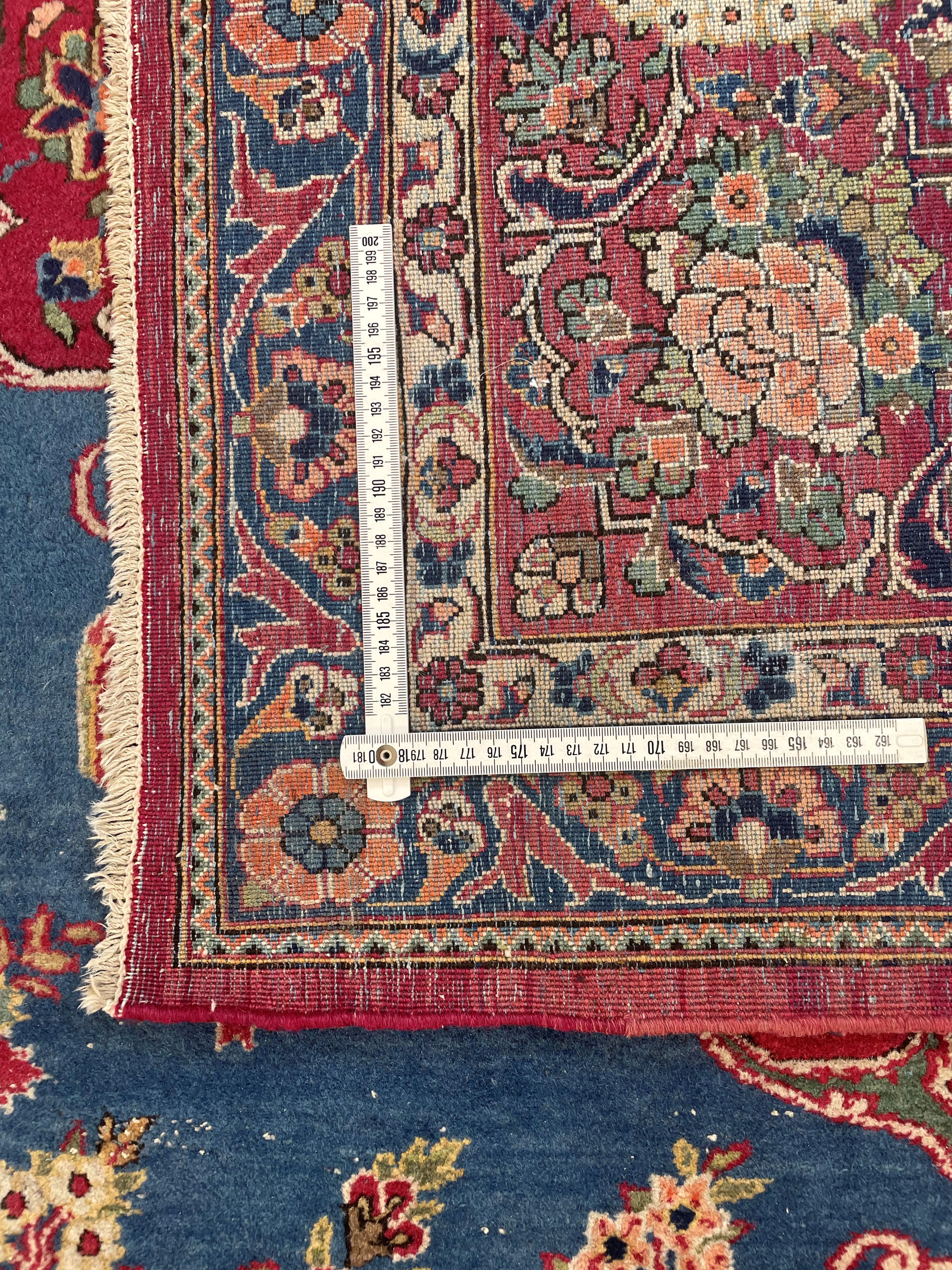 Tappeto Kashan persiano, tappeto annodato (ca. 366×267 cm)