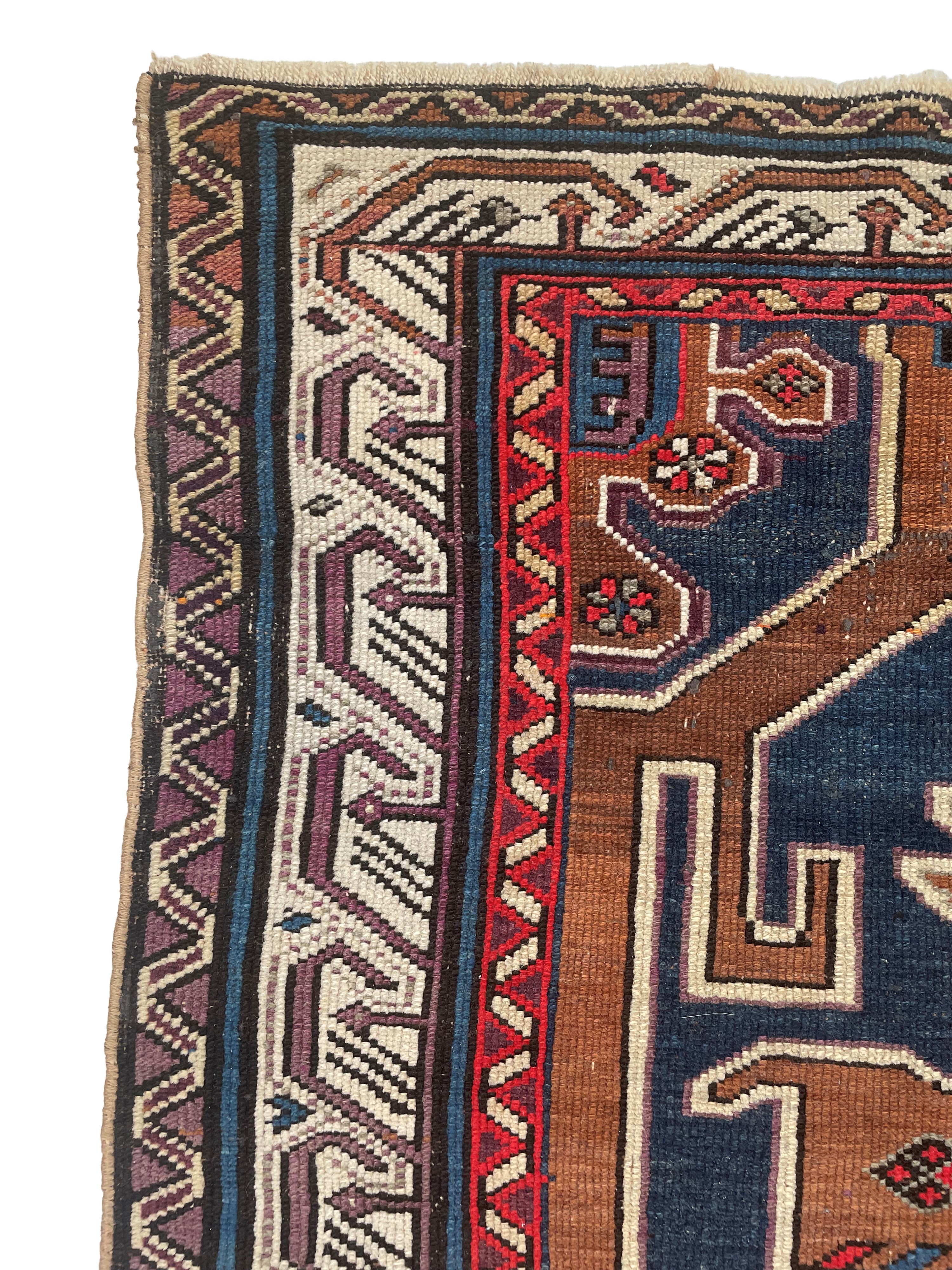 Tappeto Kuba, Caucaso, circa 1900, 184x122 cm ca.