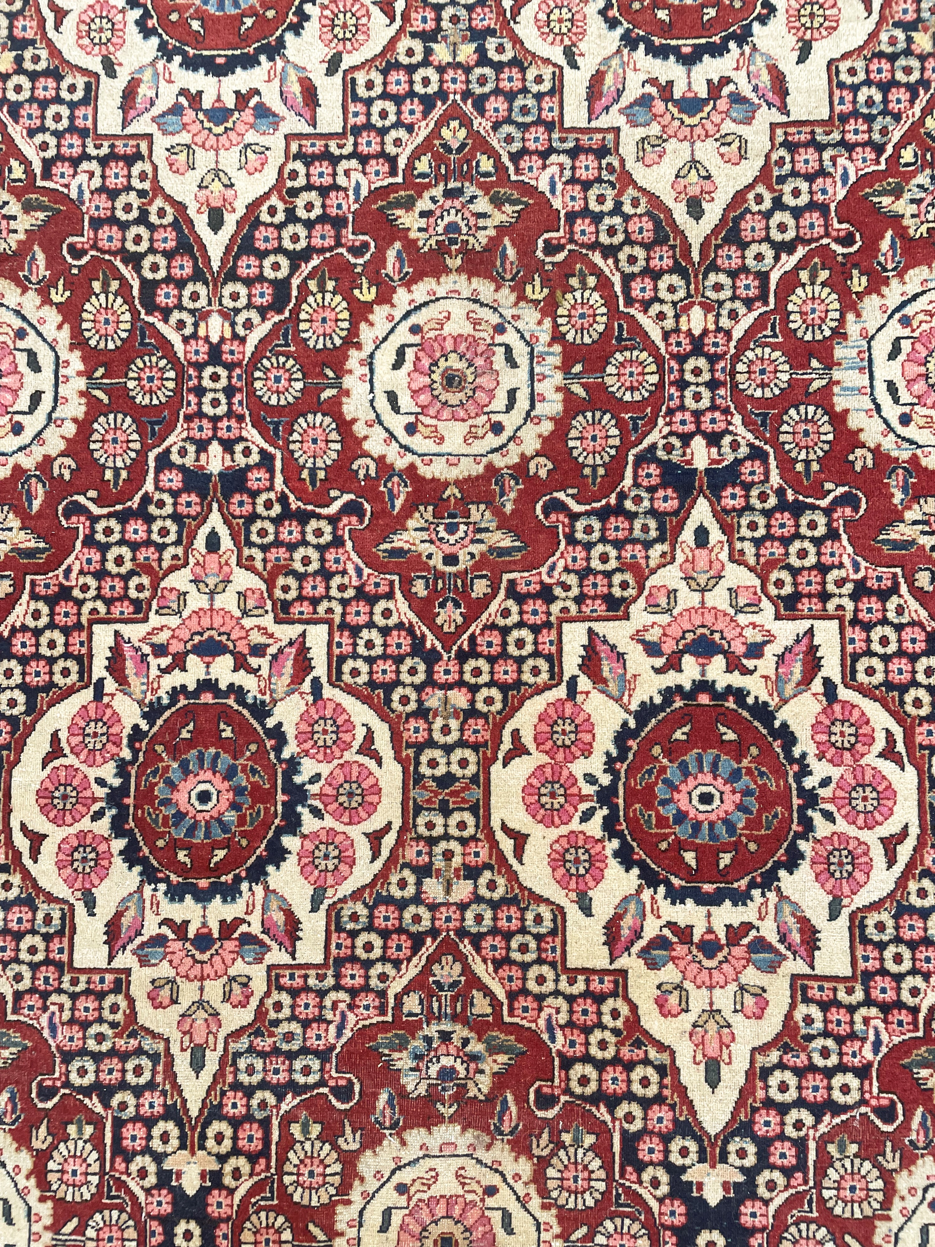 Tappeto Kashan Dabir, Persia, circa 1900
