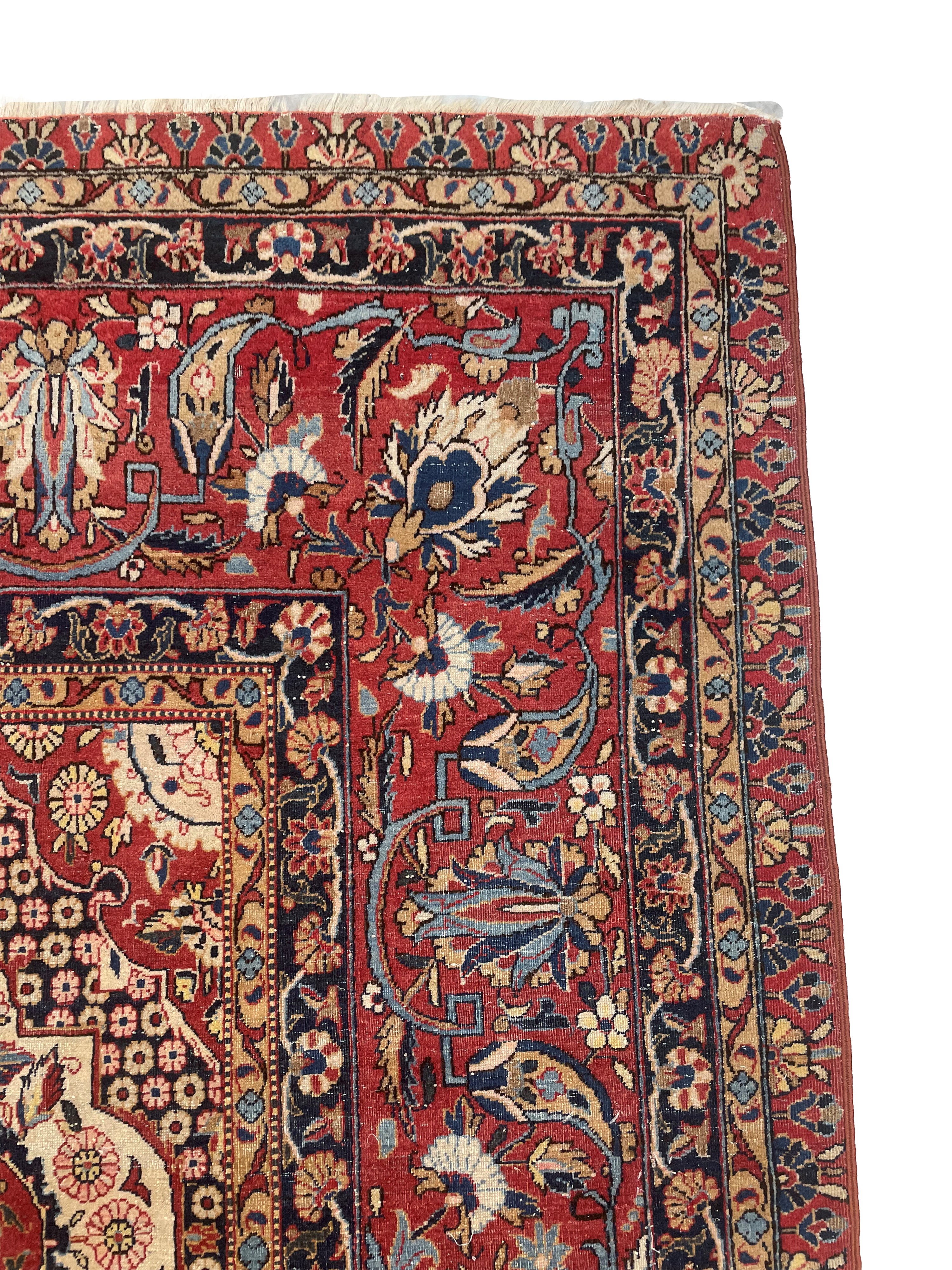 Tappeto Kashan Dabir, Persia, circa 1900