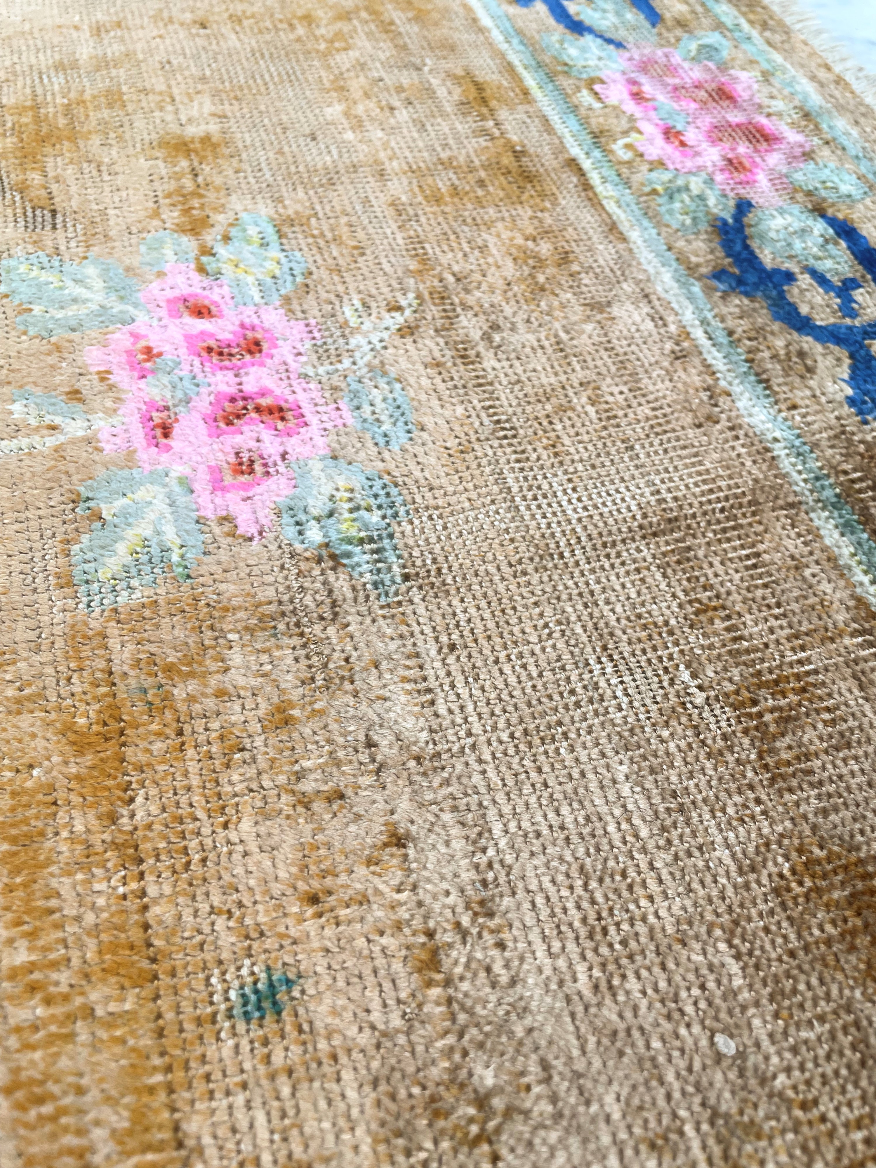 Tappeto Ningxia, Cina, seta, fine XIX secolo