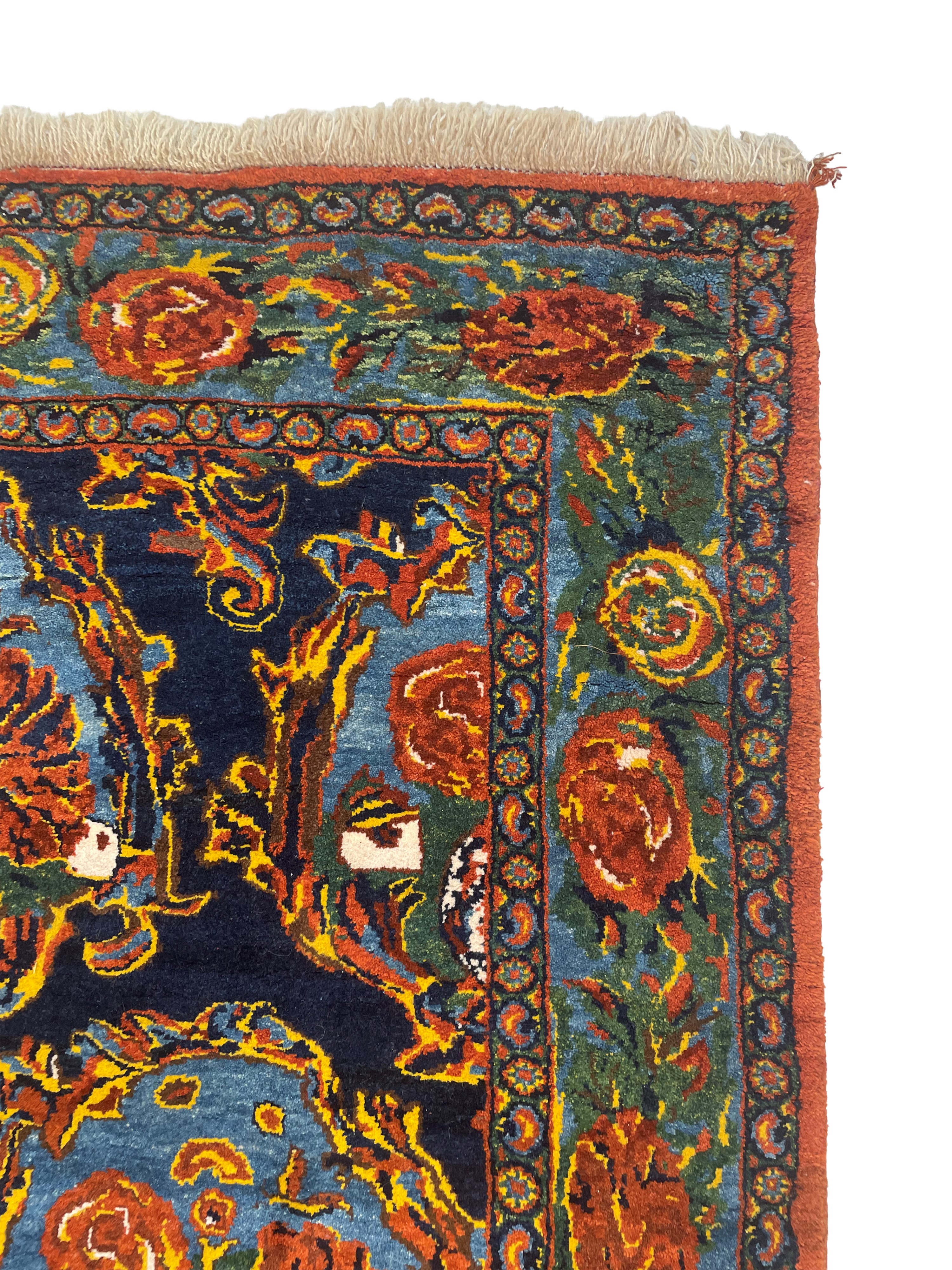 Tappeto Bidjar, disegno «Gol Farang», Persia, seconda metà del XX secolo