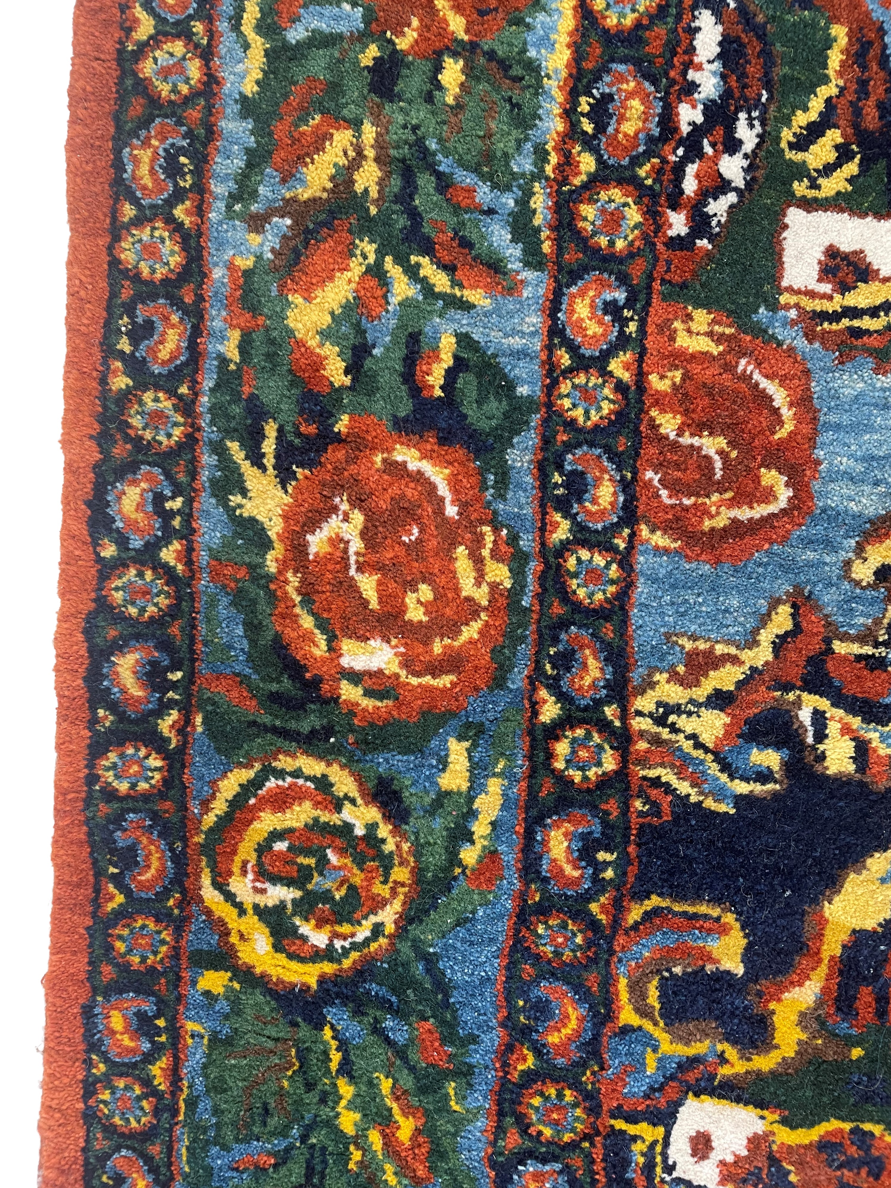Tappeto Bidjar, disegno «Gol Farang», Persia, seconda metà del XX secolo