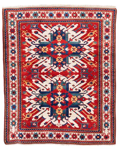 Tappeto Kazak Hadler, disegno Hadler, Turchia, seconda metà XX secolo