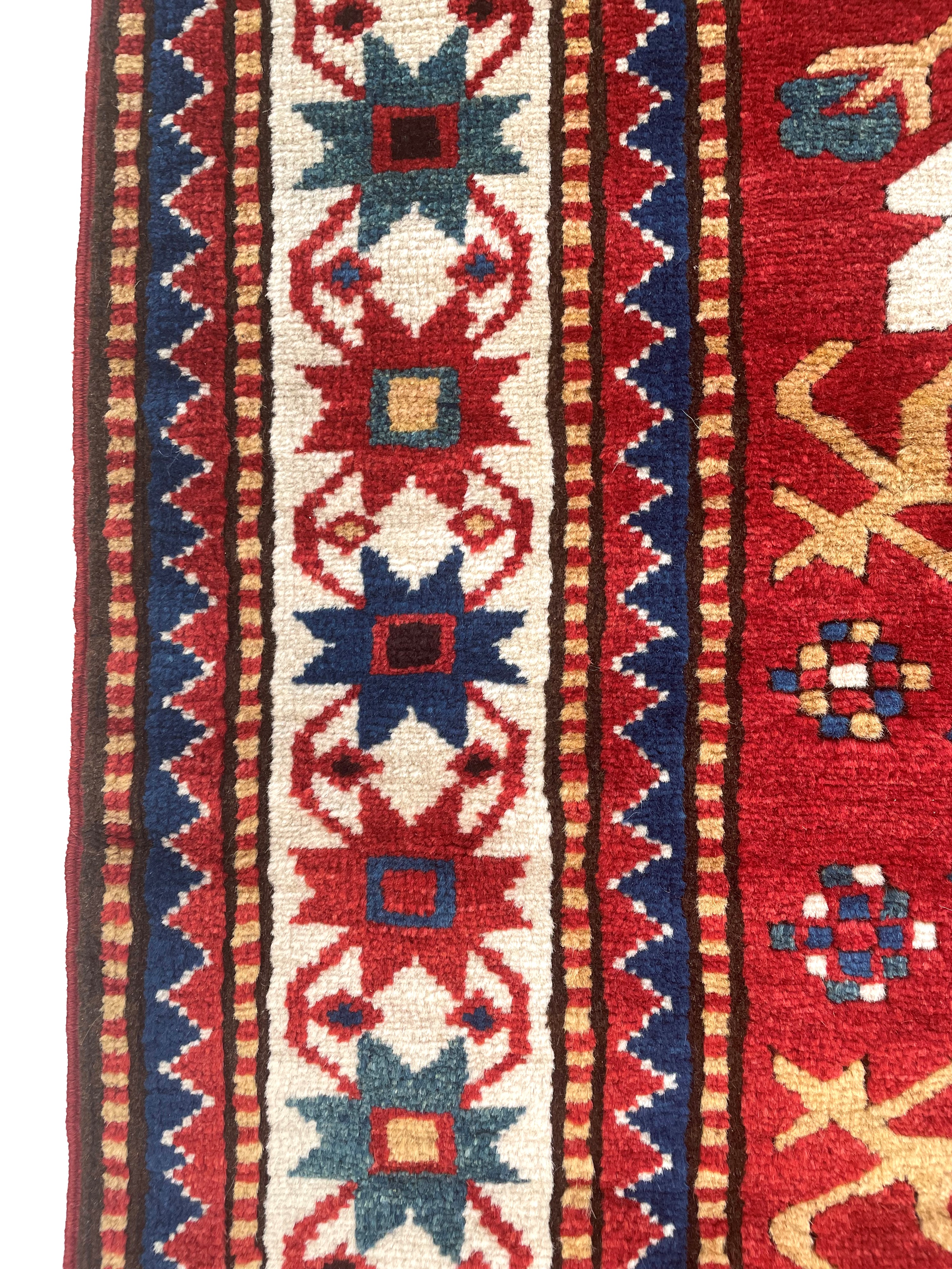 Tappeto Kazak Hadler, disegno Hadler, Turchia, seconda metà XX secolo